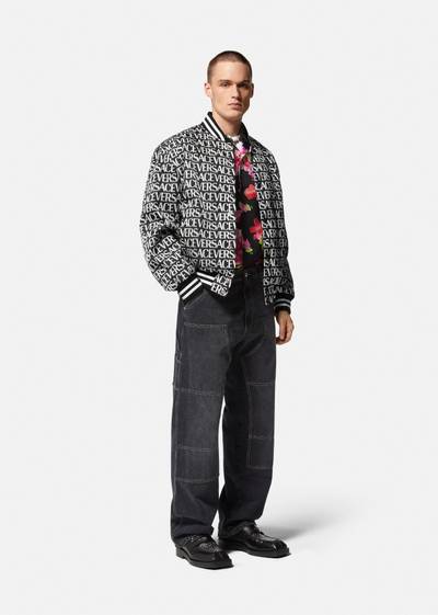 VERSACE Versace Allover Bomber Jacket outlook