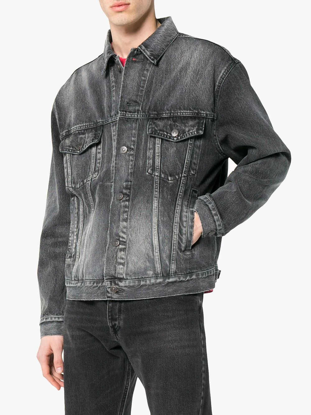 Like A Man denim jacket - 3