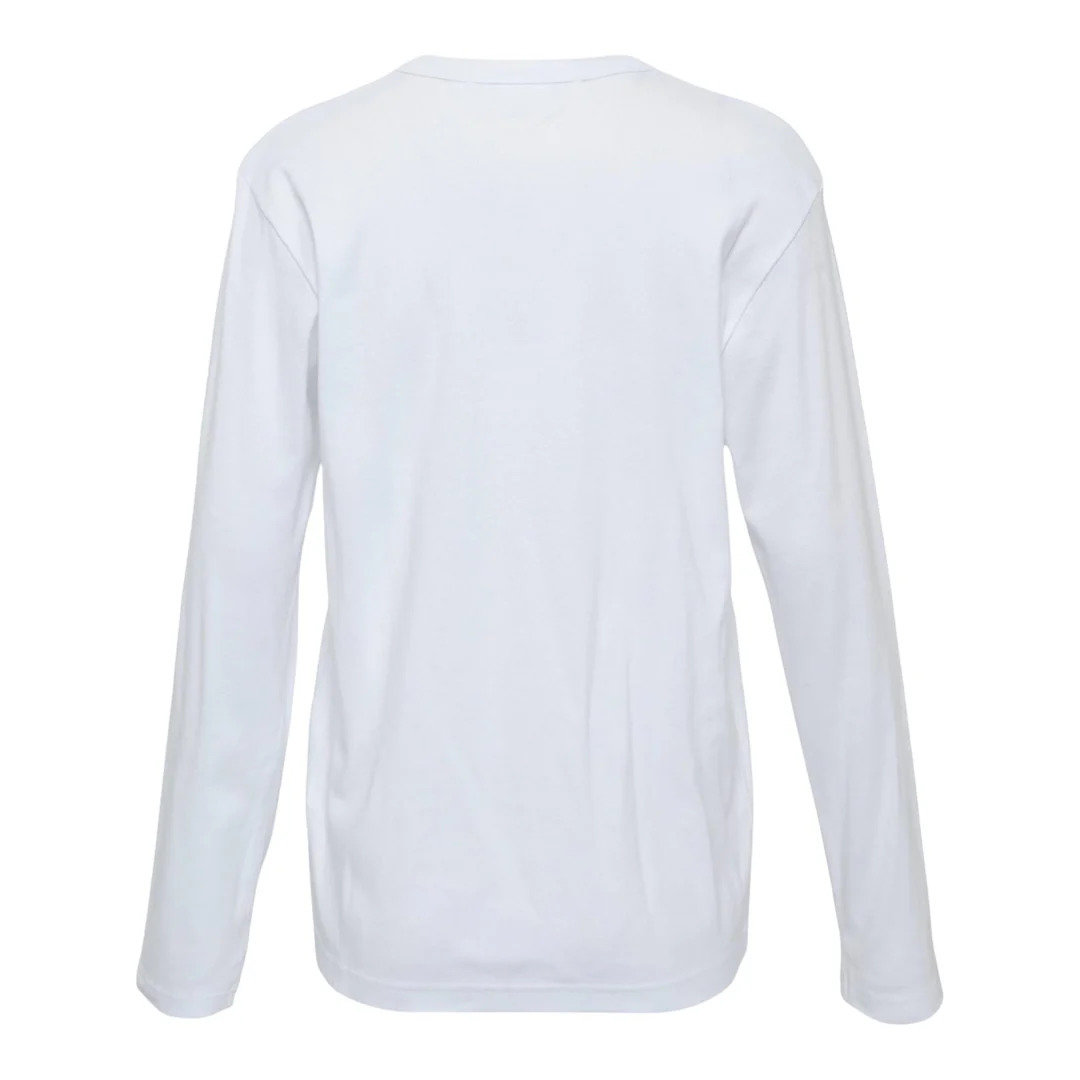 CDG CDG Teiban Cotton Fraise Long Sleeve Tee - 2