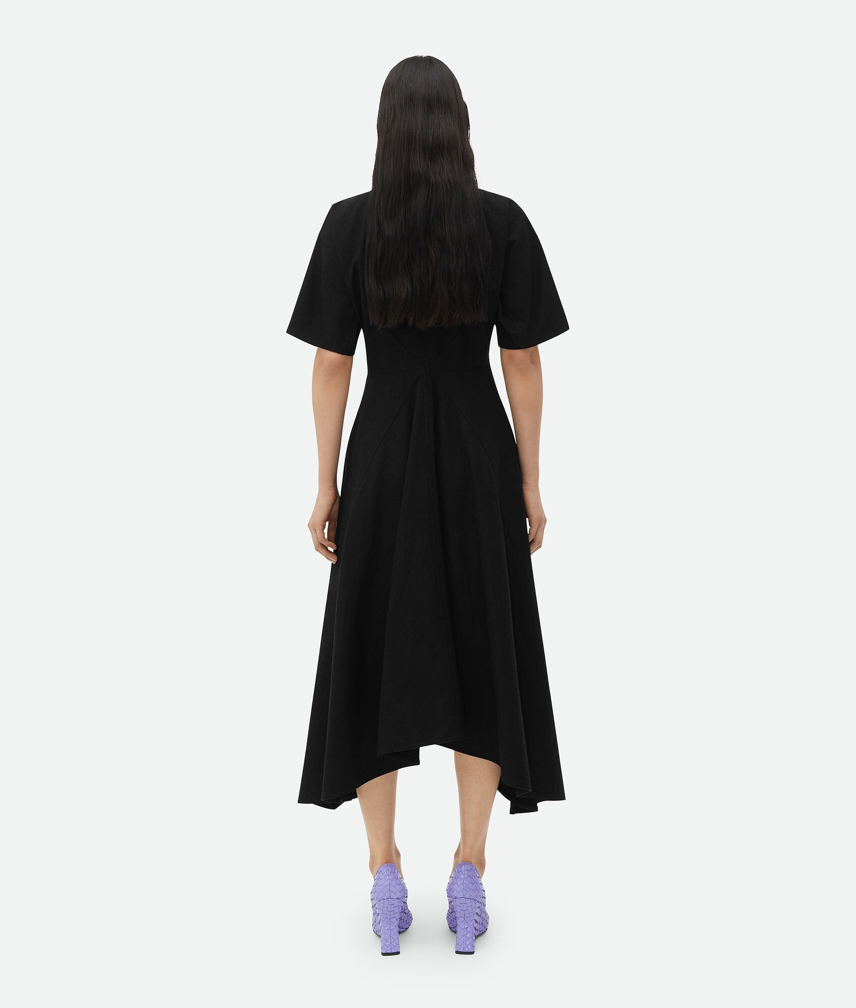 Cotton Midi Dress - 3