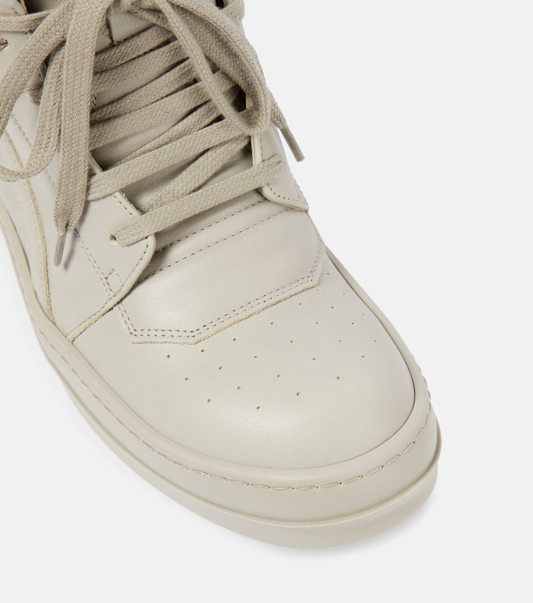 Geobasket leather high-top sneakers - 5