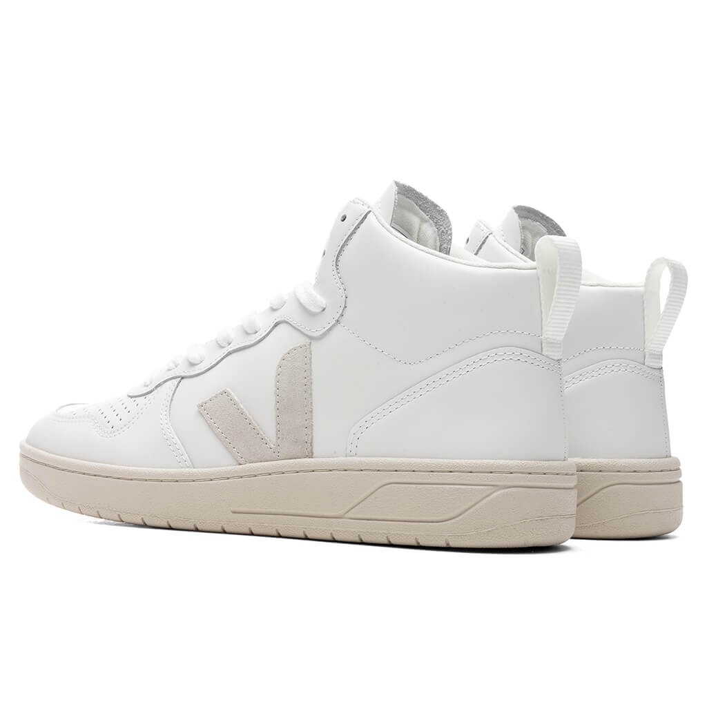 VEJA V-15 LEATHER - EXTRA WHITE - 3