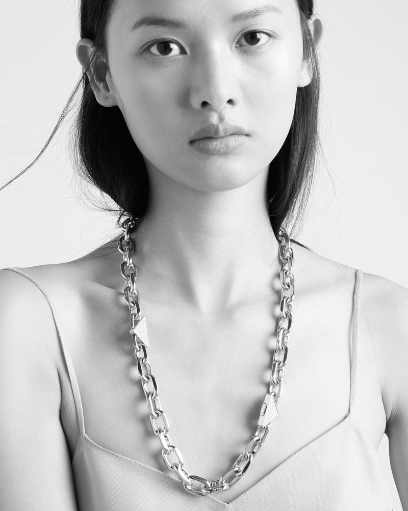 Eternal Gold chain bracelet in yellow gold with diamonds 5