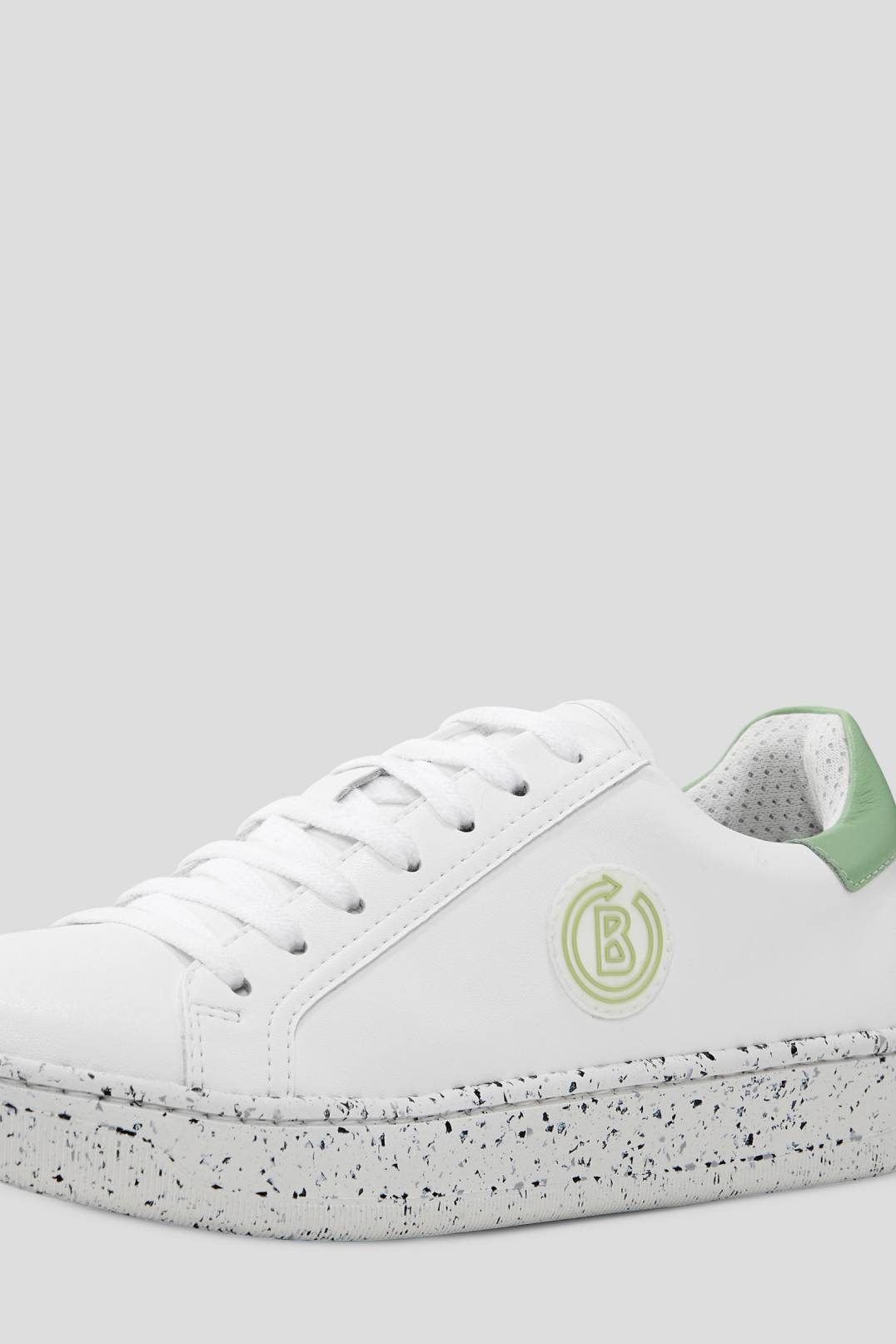 MALMÖ SUSTAINABLE SNEAKERS IN WHITE/GREEN - 4
