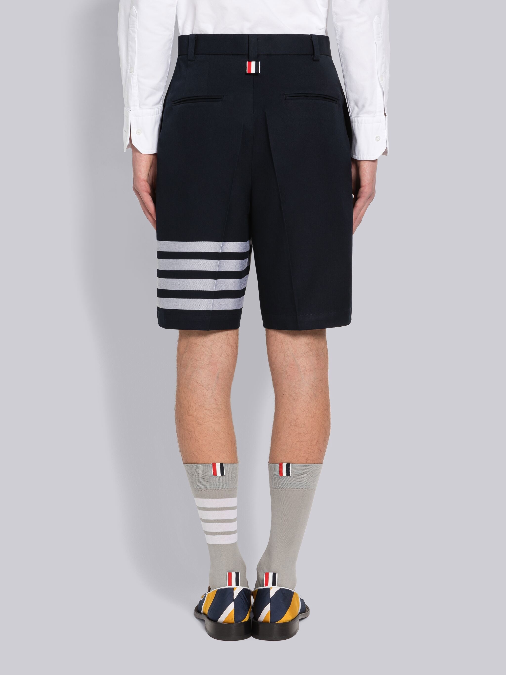Cotton 4-Bar Double Welt Pocket Short - 3