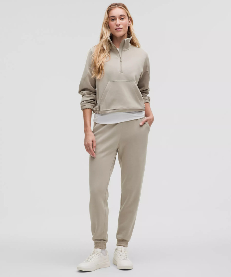 lululemon Brushed Softstreme Half Zip outlook