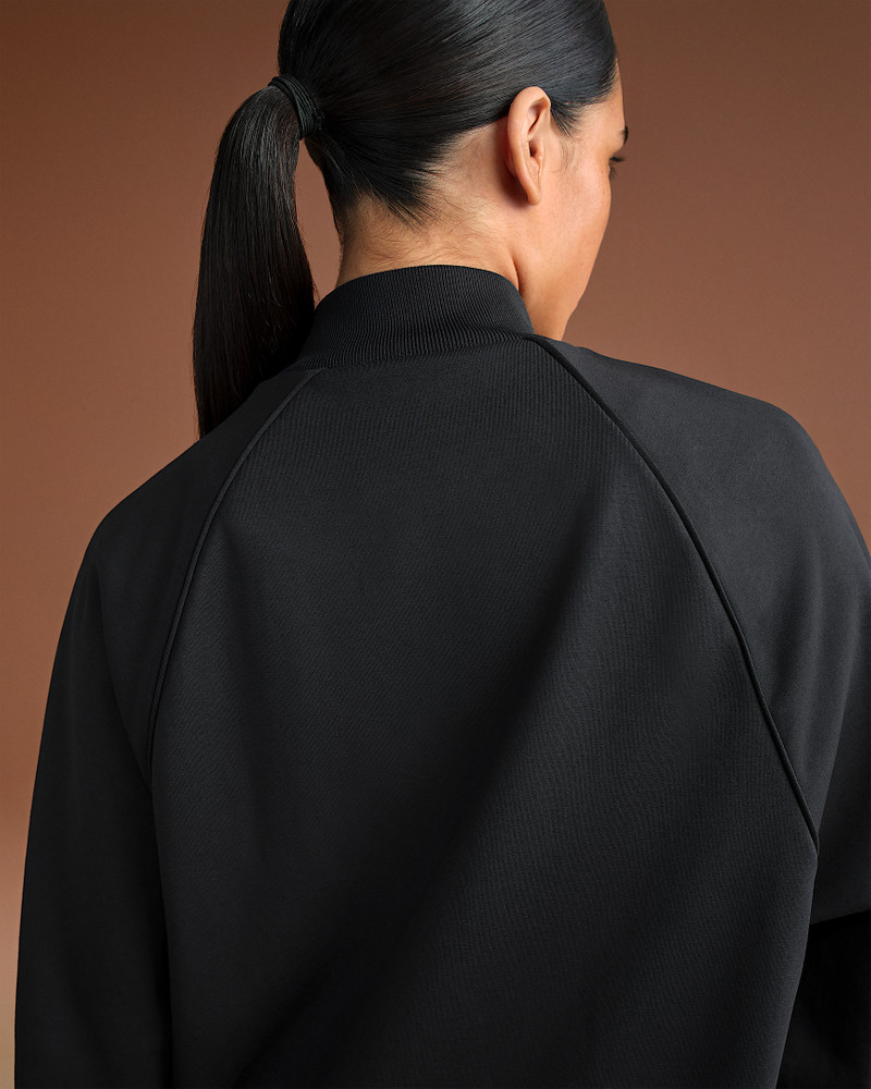 Nike NikeSKIMS Matte Tricot Women's Oversized Full-Zip Track Jacket outlook