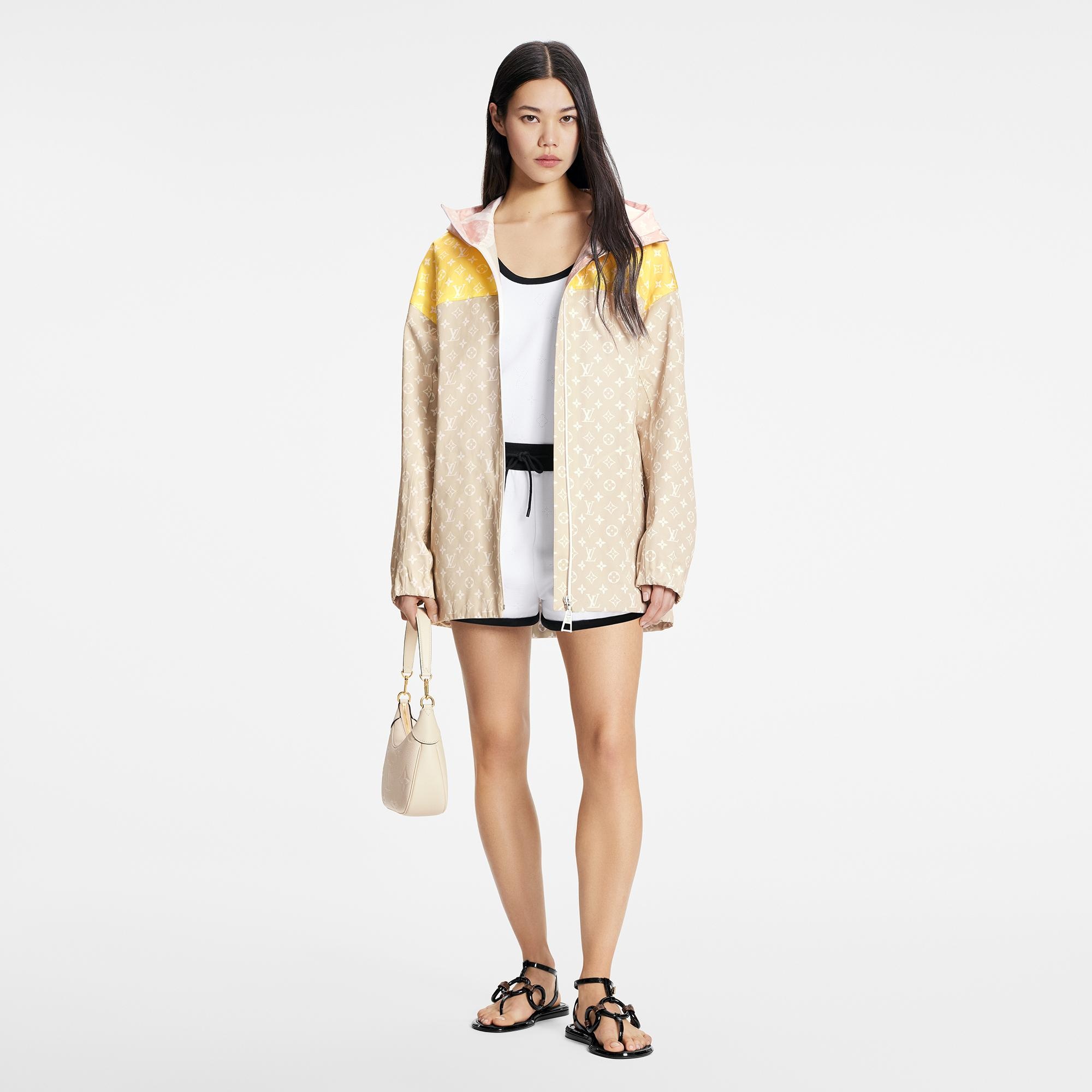 Monogram Color-Block Parka - 2