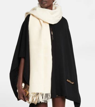 Valentino Wool and cashmere scarf outlook