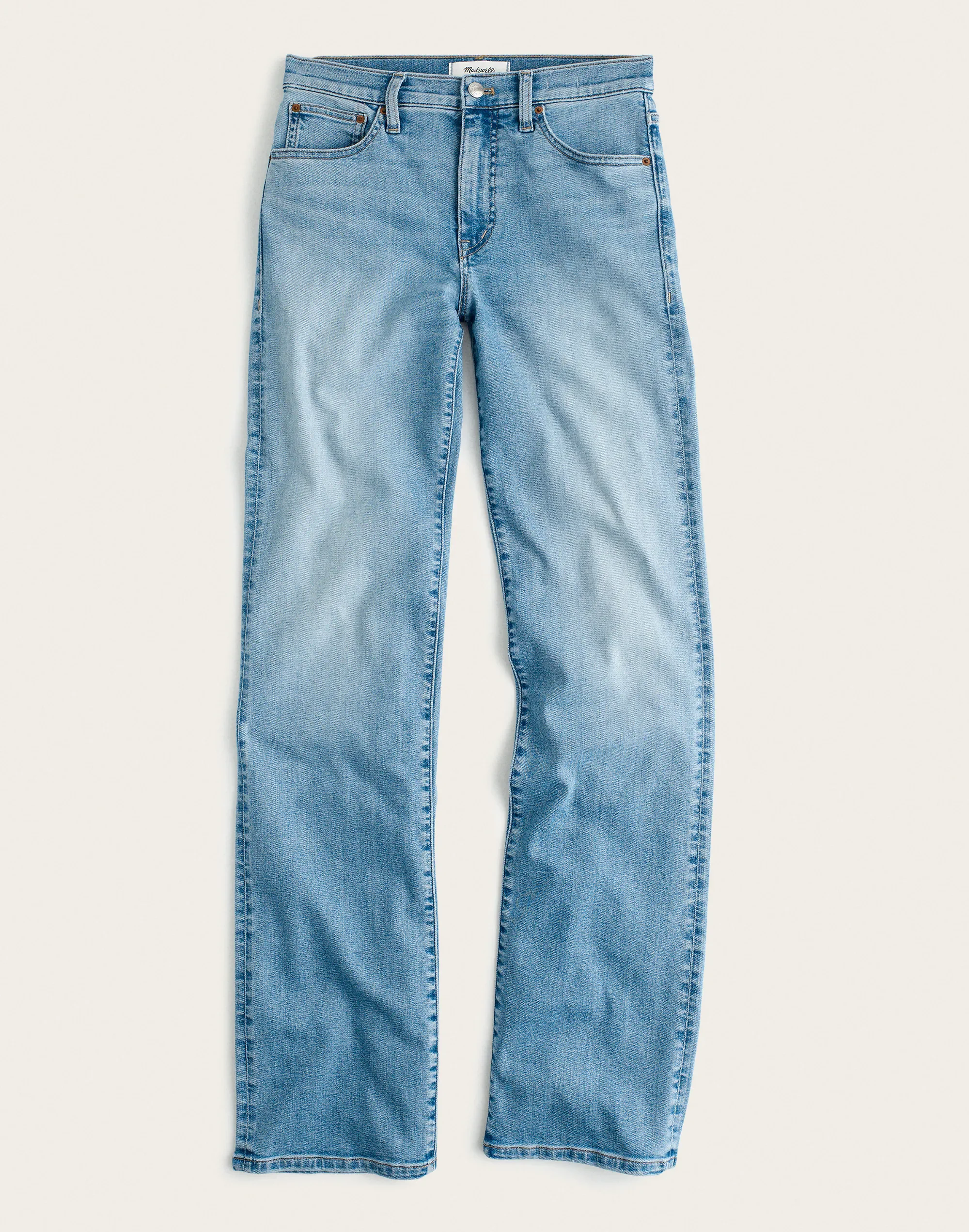 The Straight Jean in Super Stretch Denim - 1