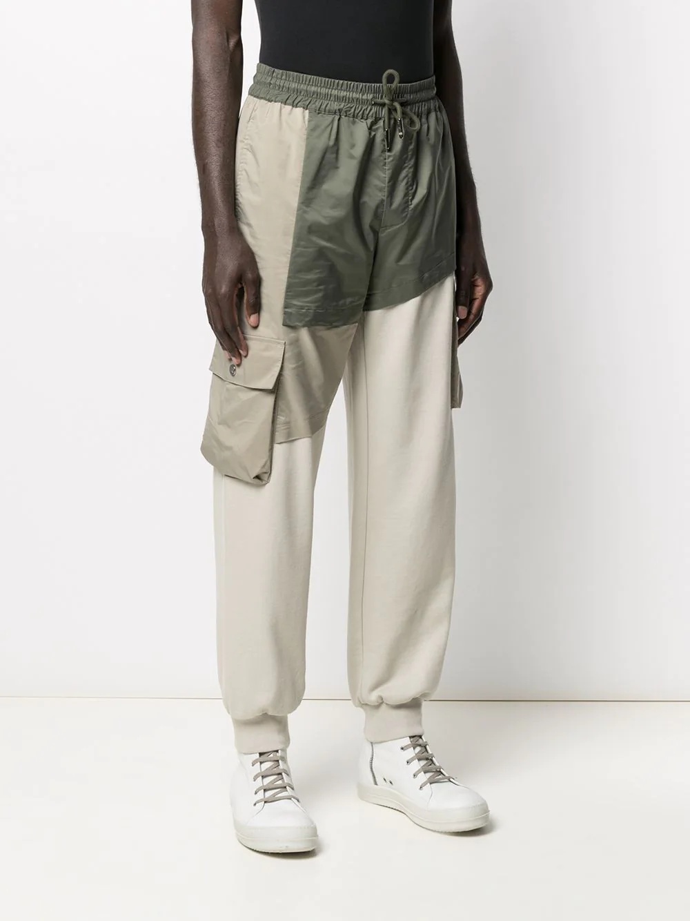 colour-block panelled track pants - 3