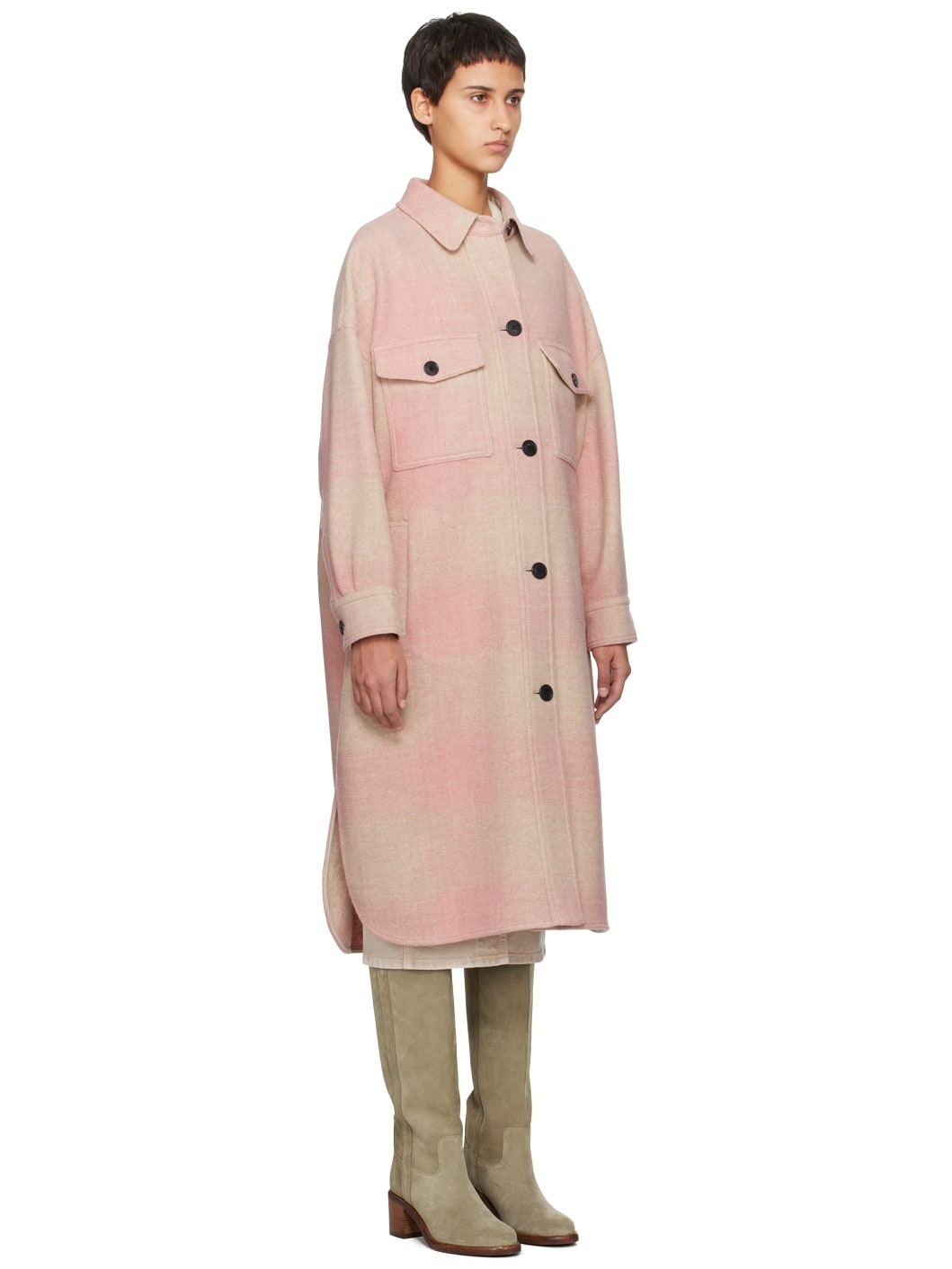 Pink Fontizi Coat - 2