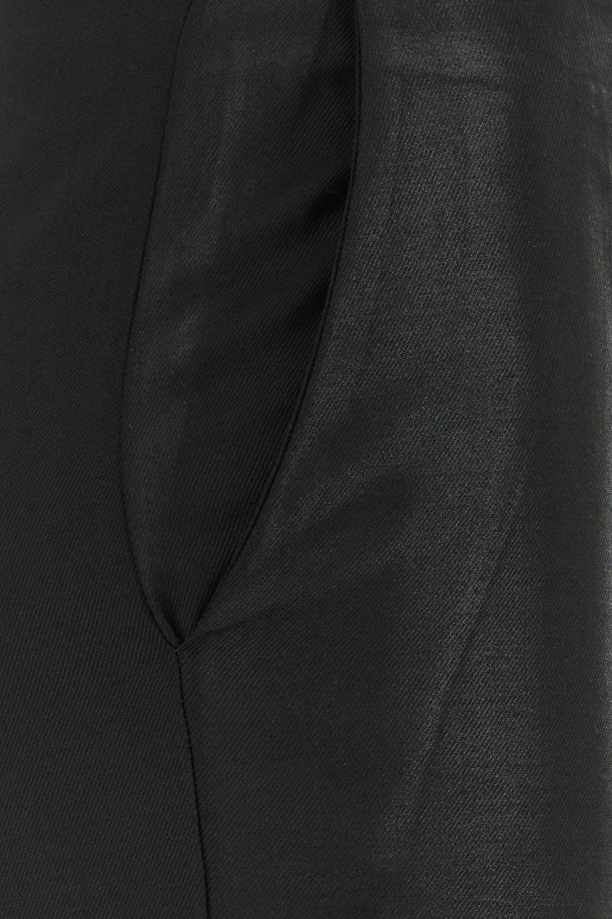 Black polyester blend P-Lumys pant - 3