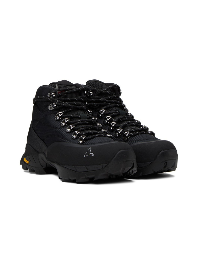 Black Andreas Strap Boots 4