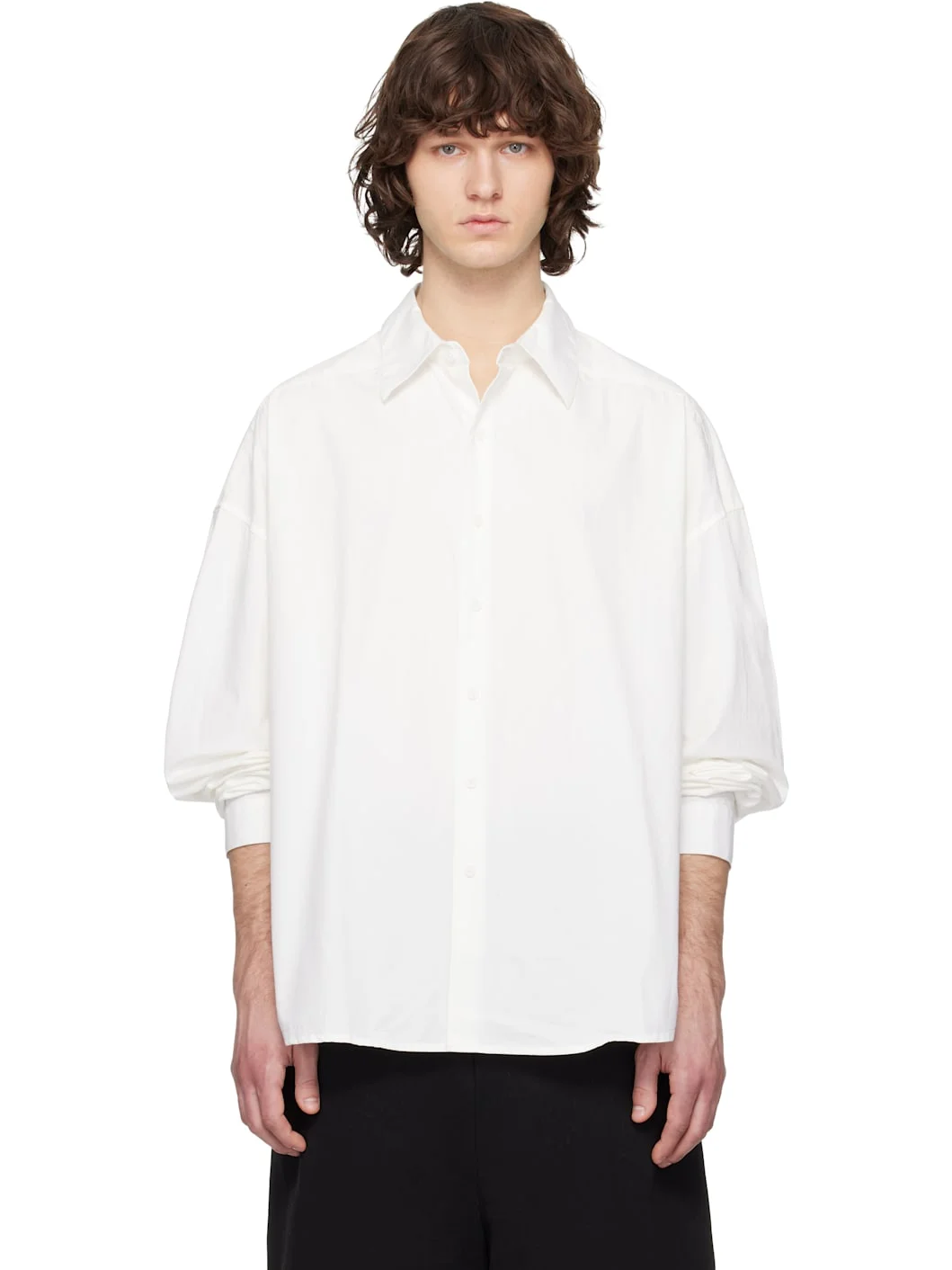 White Miller Shirt - 1