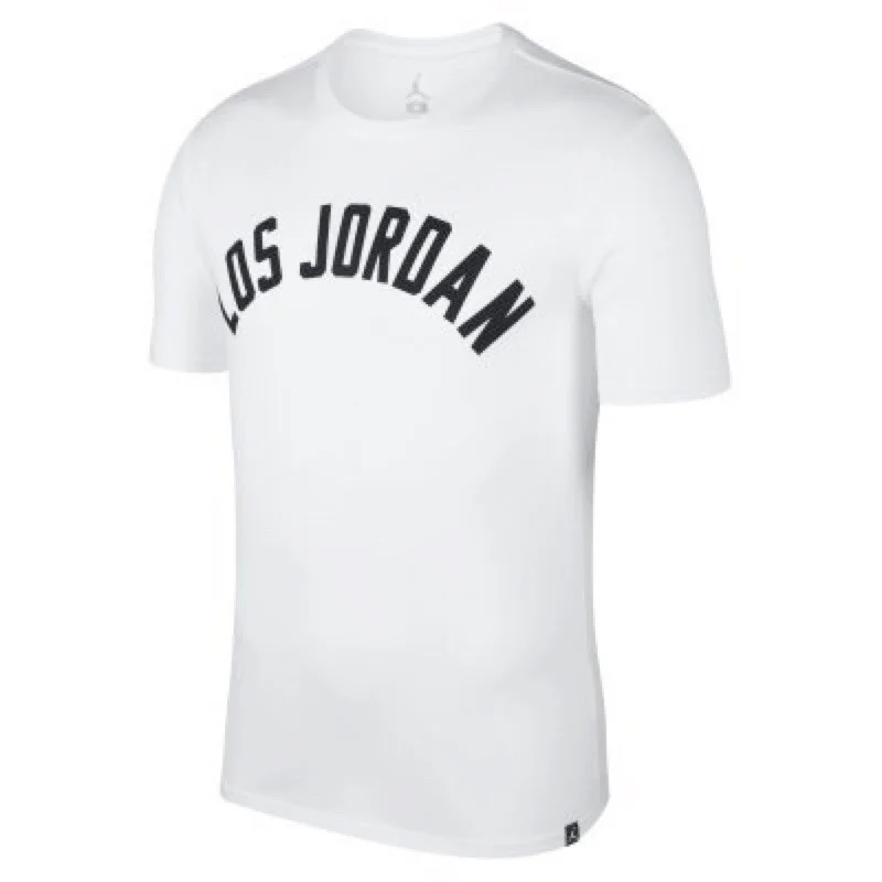 Air Jordan Los Logo T-Shirt 'Black' 913022-100 - 1