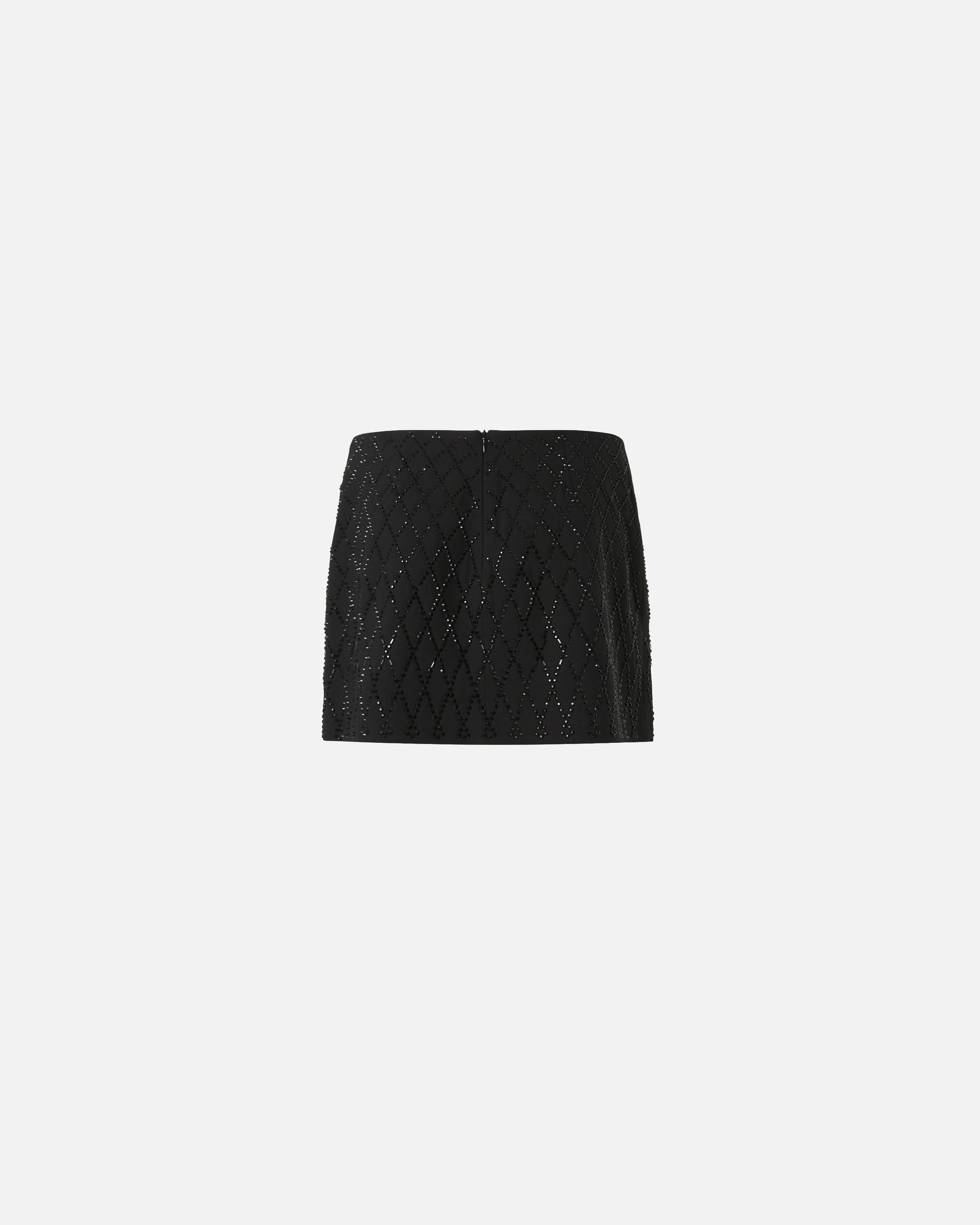 MINISKIRT WITH RHINESTONES - 2