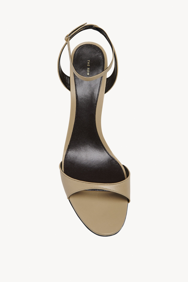 Vika Ankle Strap Heel in Leather 3