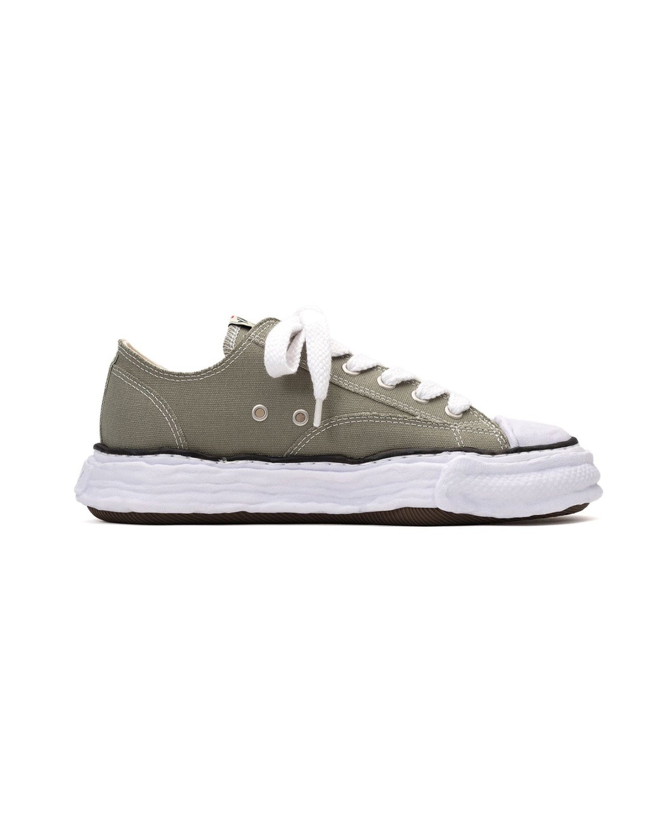Maison MIHARA YASUHIRO Peterson 23 OG Sole Canvas Low 'Green' A11FW702-GRN - 2