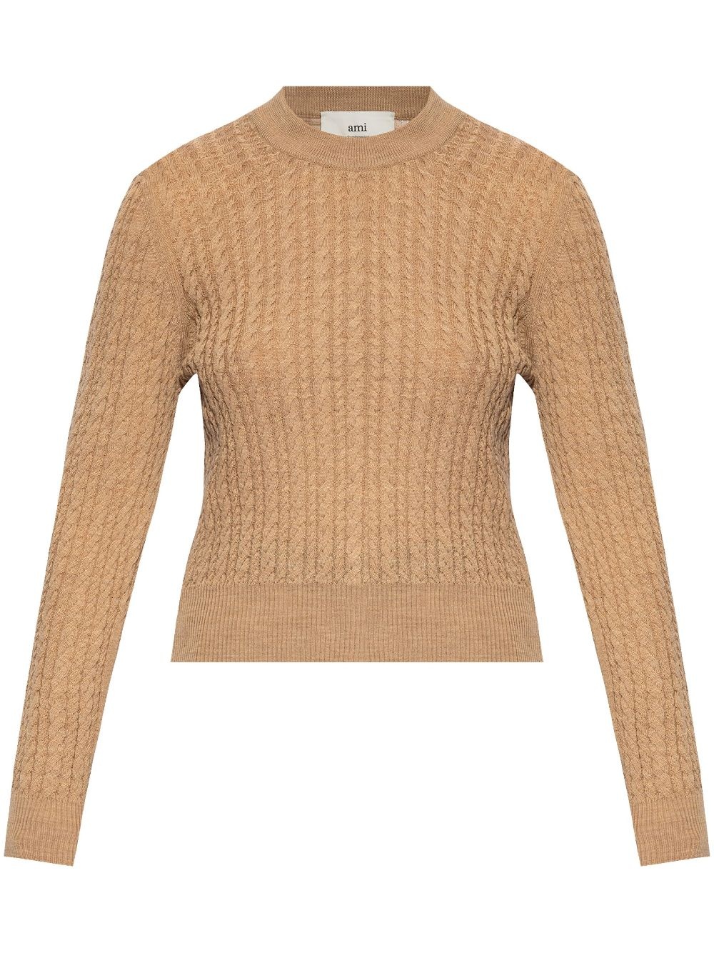 cable-knit jumper - 1