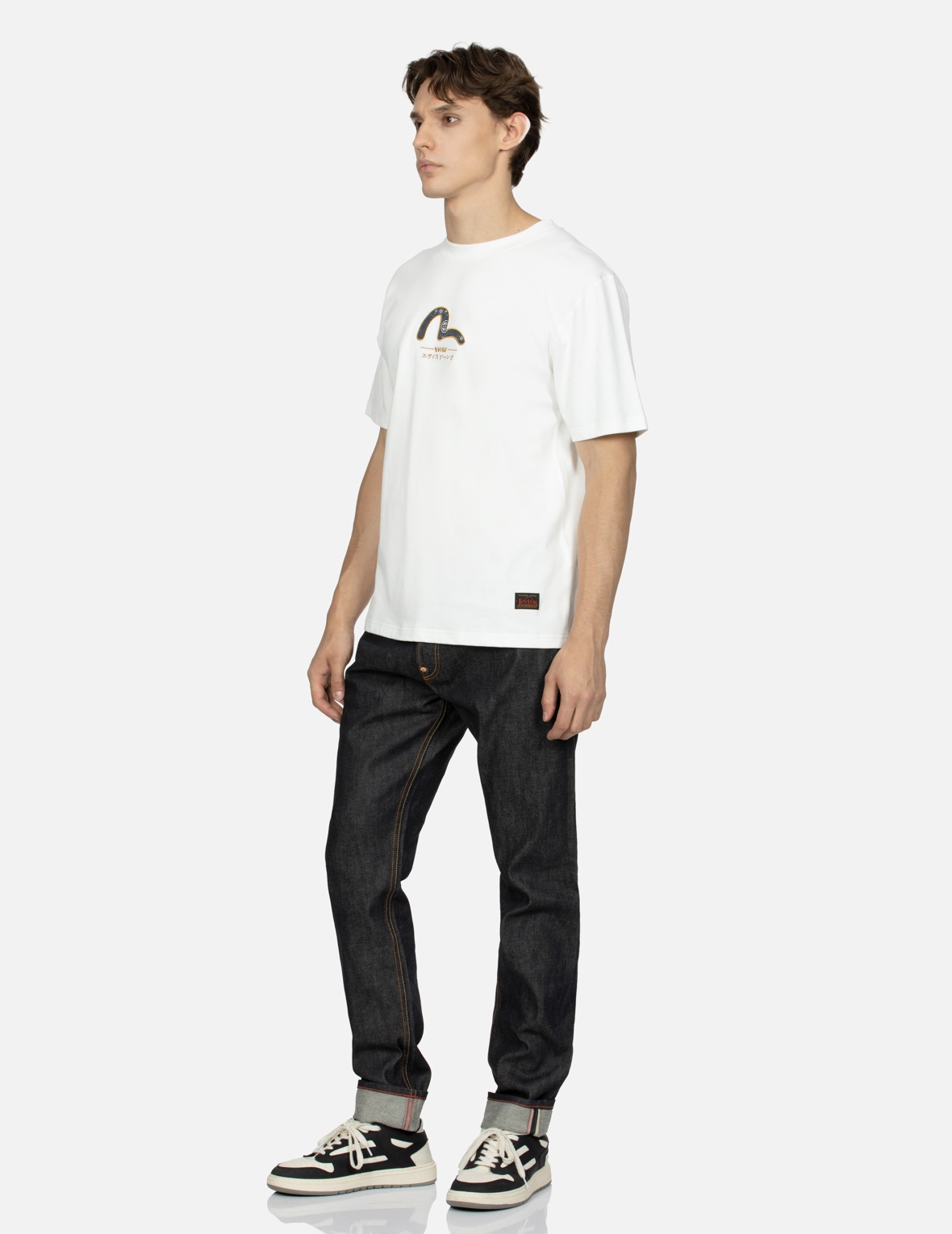 FUKUROKUJU EMBROIDERY  CARROT FIT JEANS #2017 - 4