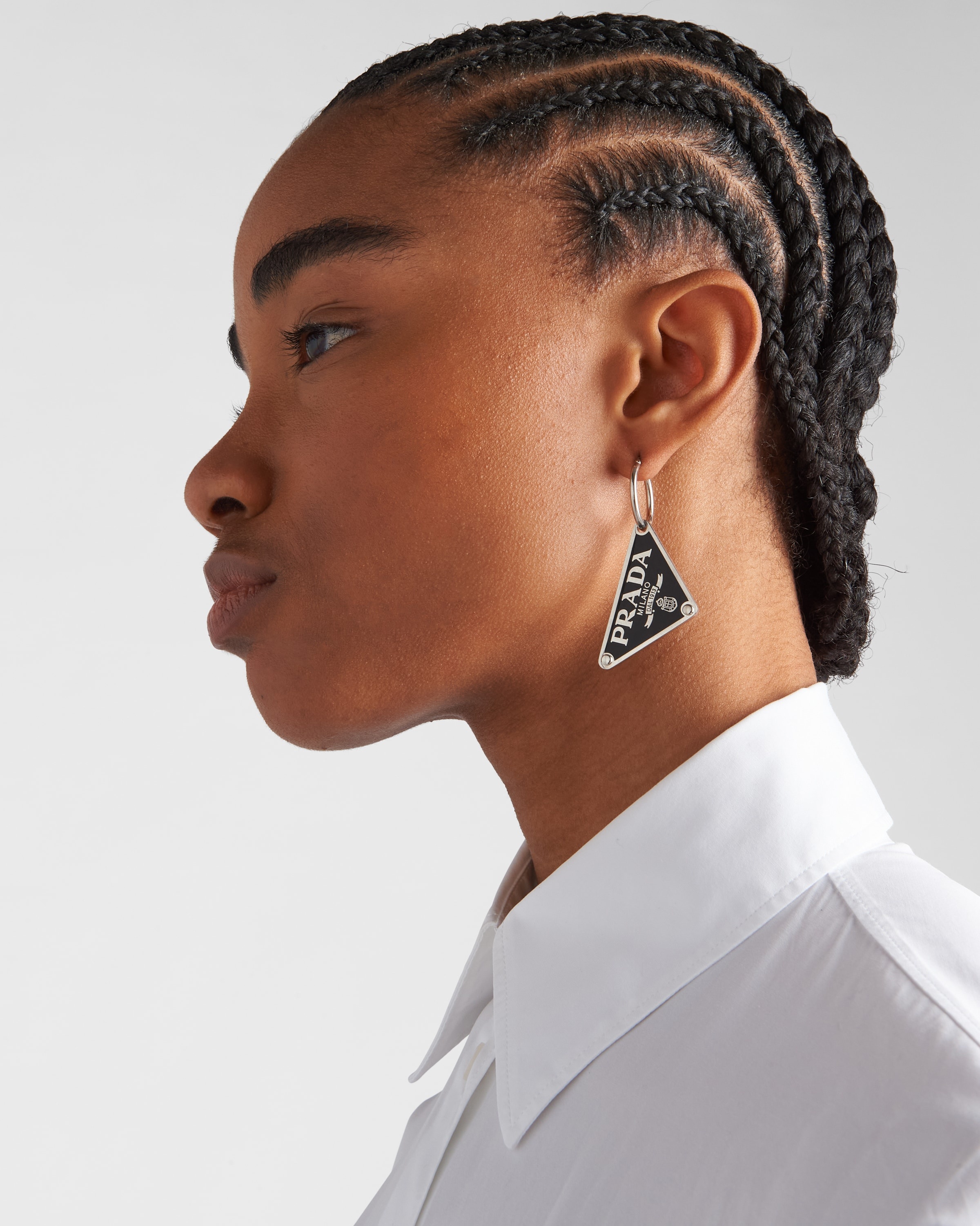 Prada Symbole pendant left earring - 2