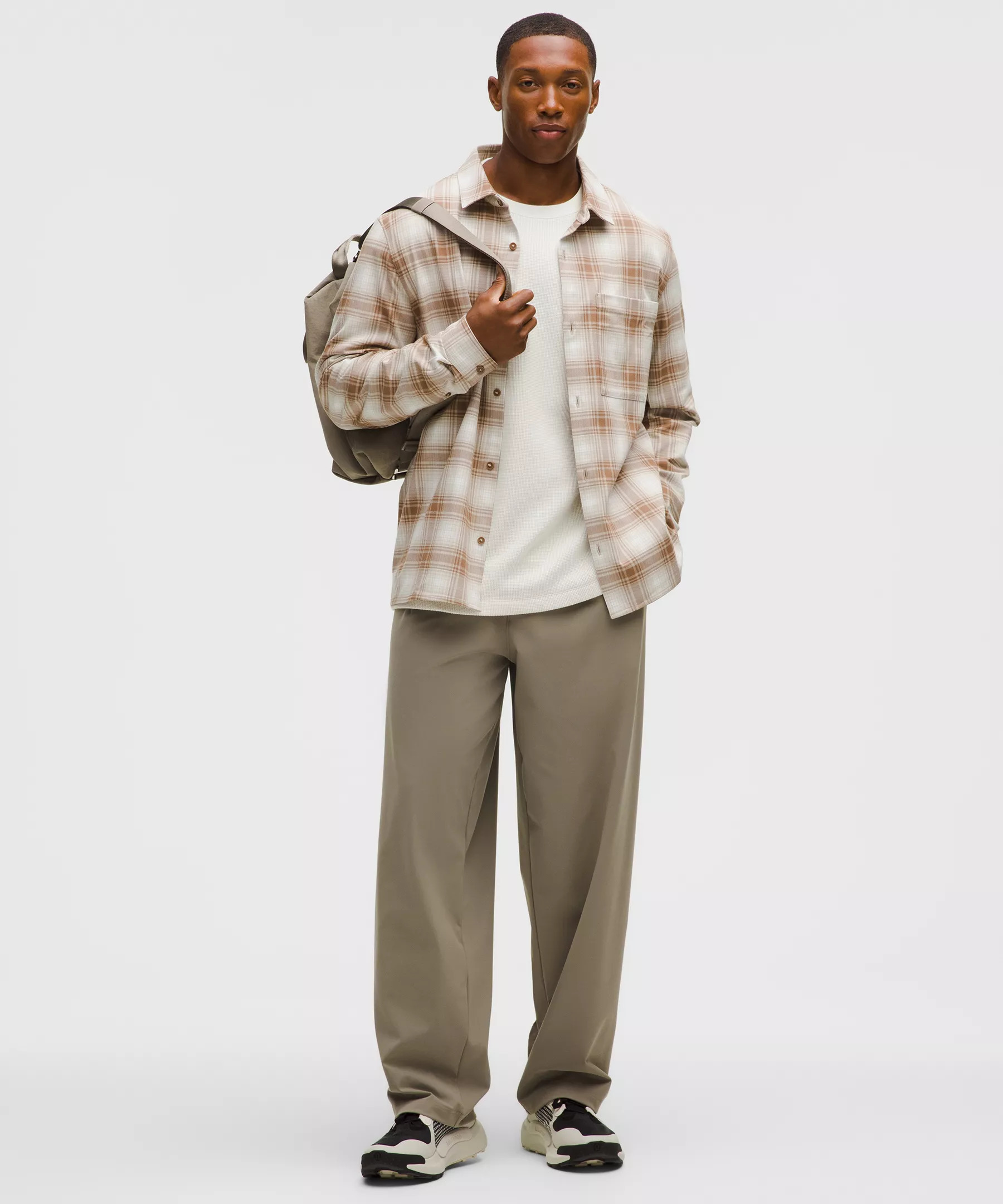 Brushed Woven Overshirt - 2
