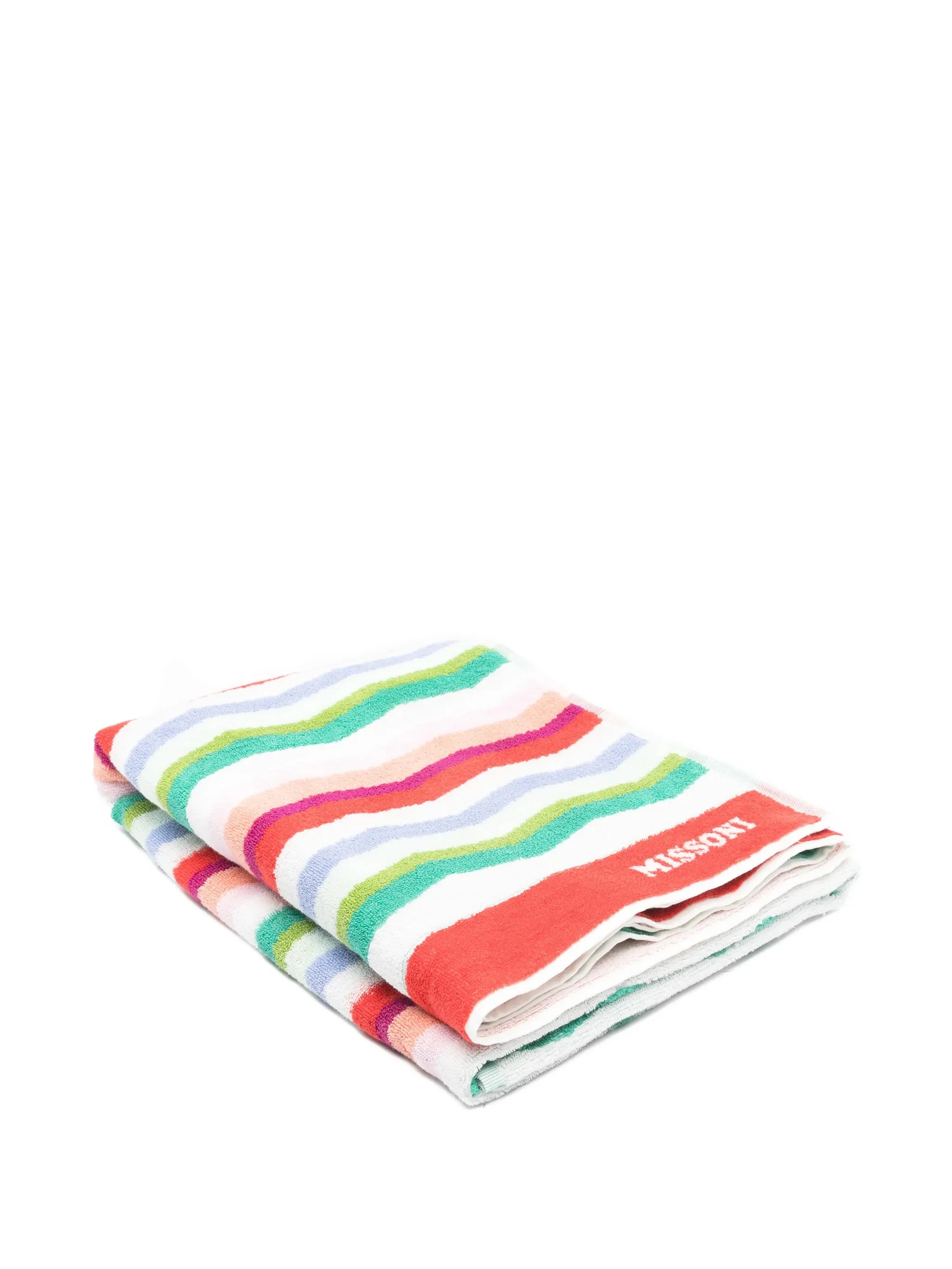 Missoni Home Striped-pattern Beach Towel - 1