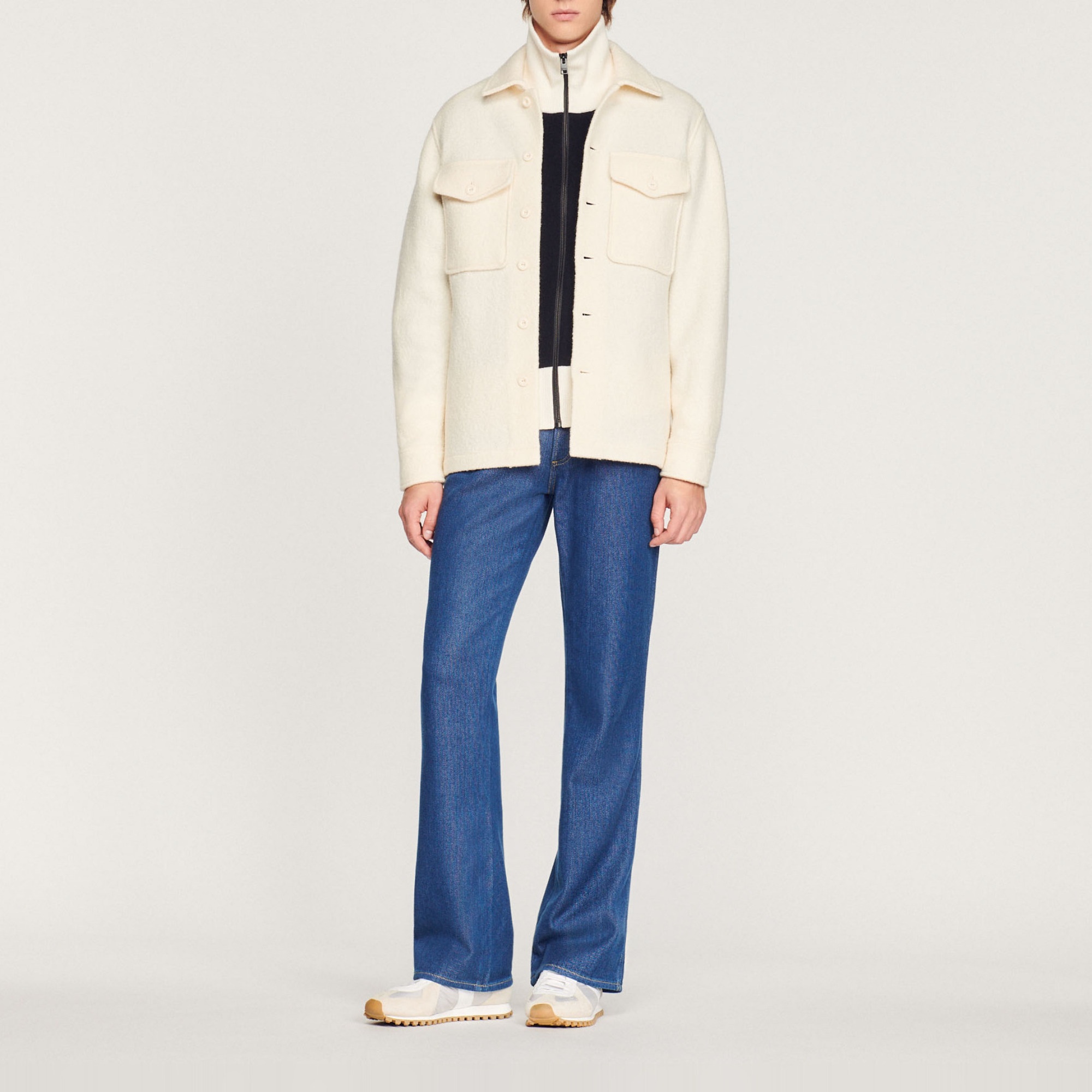 Boiled wool overshirt - 2