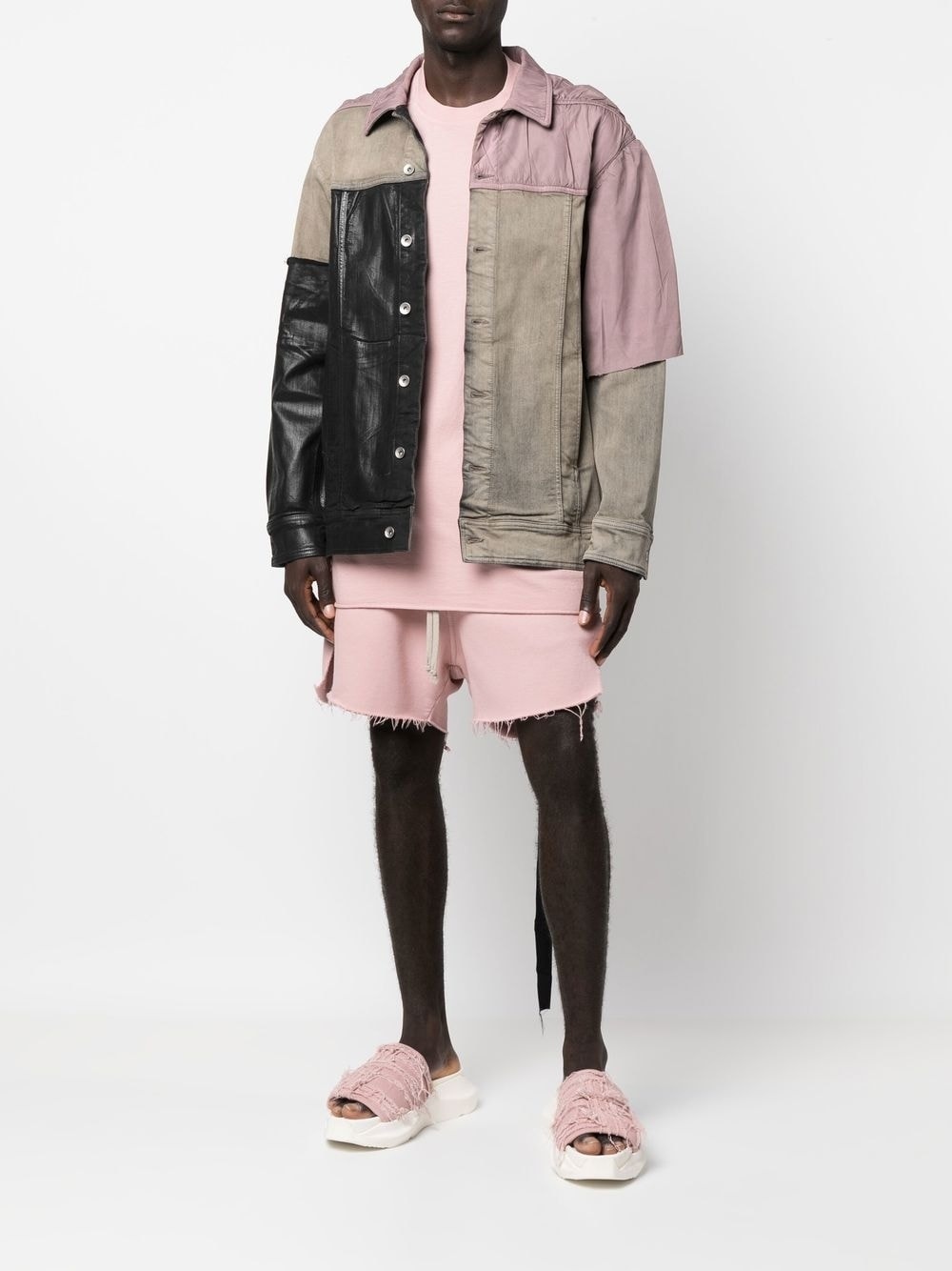 Jumbo Worker patchwork jacket - 2