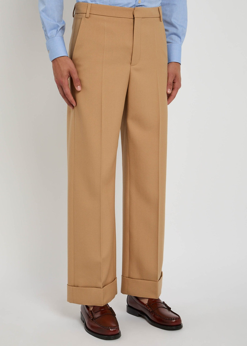 Valentino Valentino Garavani Wool-gabardine Trousers outlook