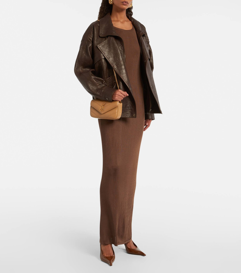 SAINT LAURENT Lou Lou Mini leather crossbody bag outlook