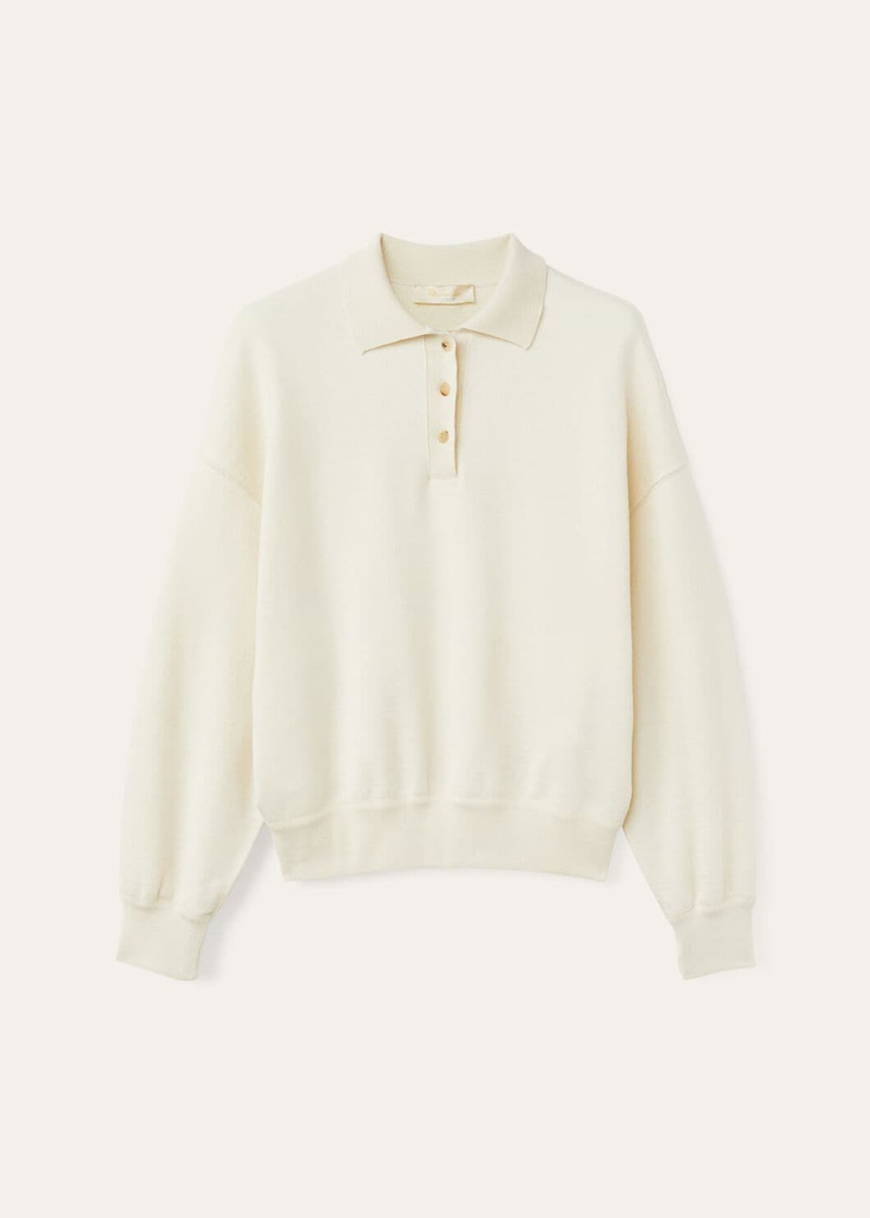 Cocooning Polo Sweatshirt - 1