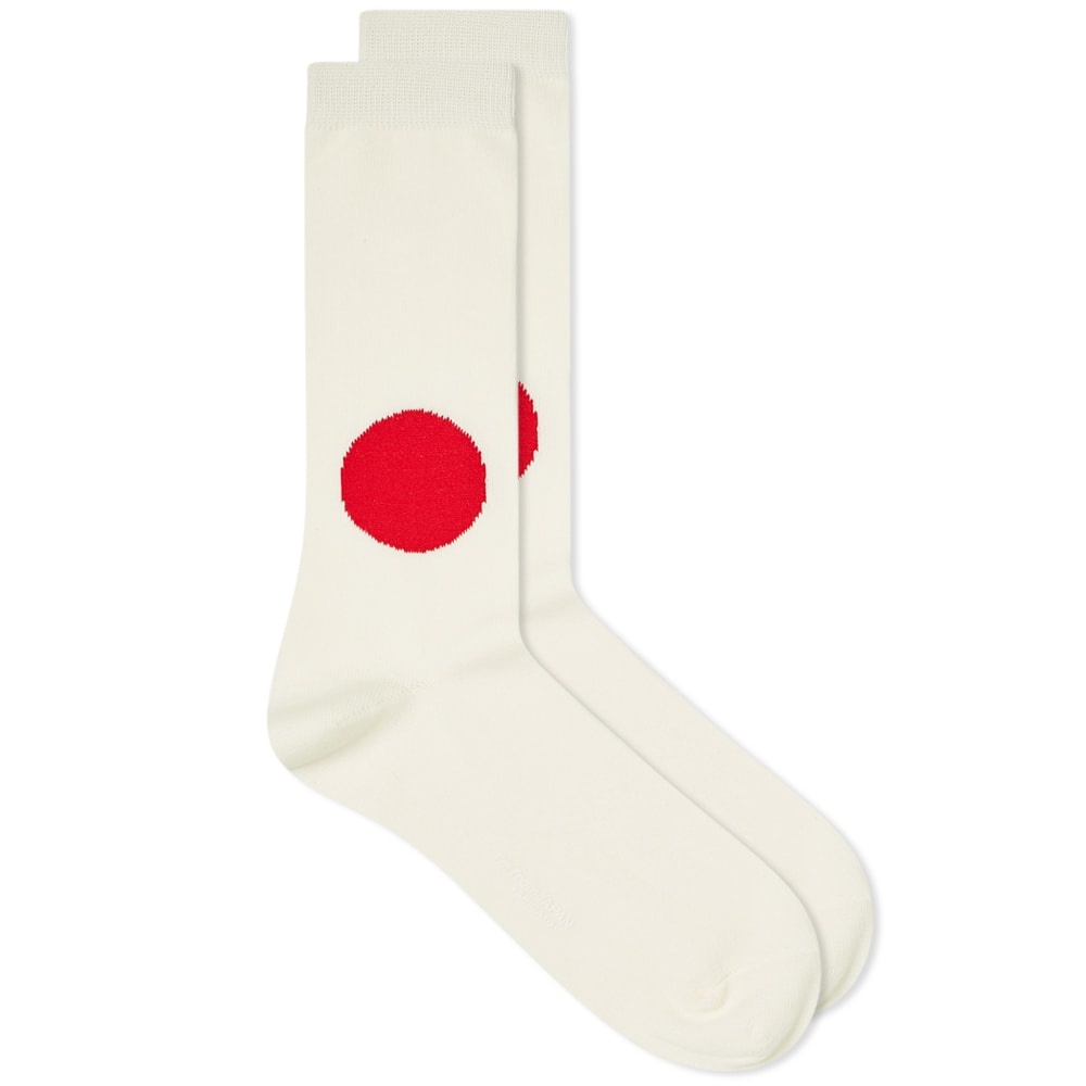 Blue Blue Japan Japanese Flag Sock - 1