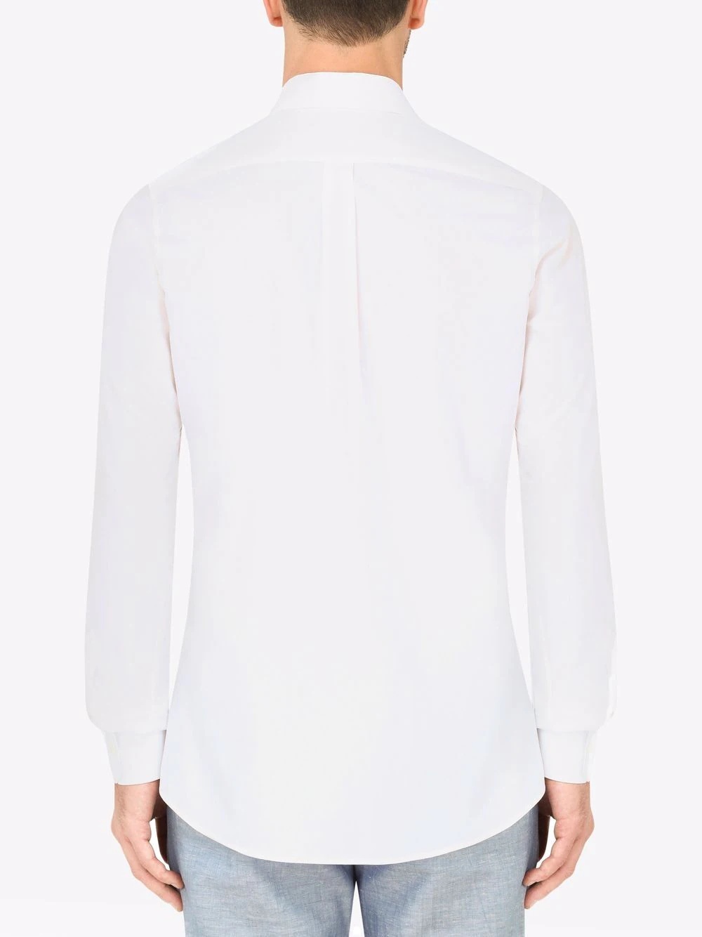 button-fastening long-sleeve shirt - 4