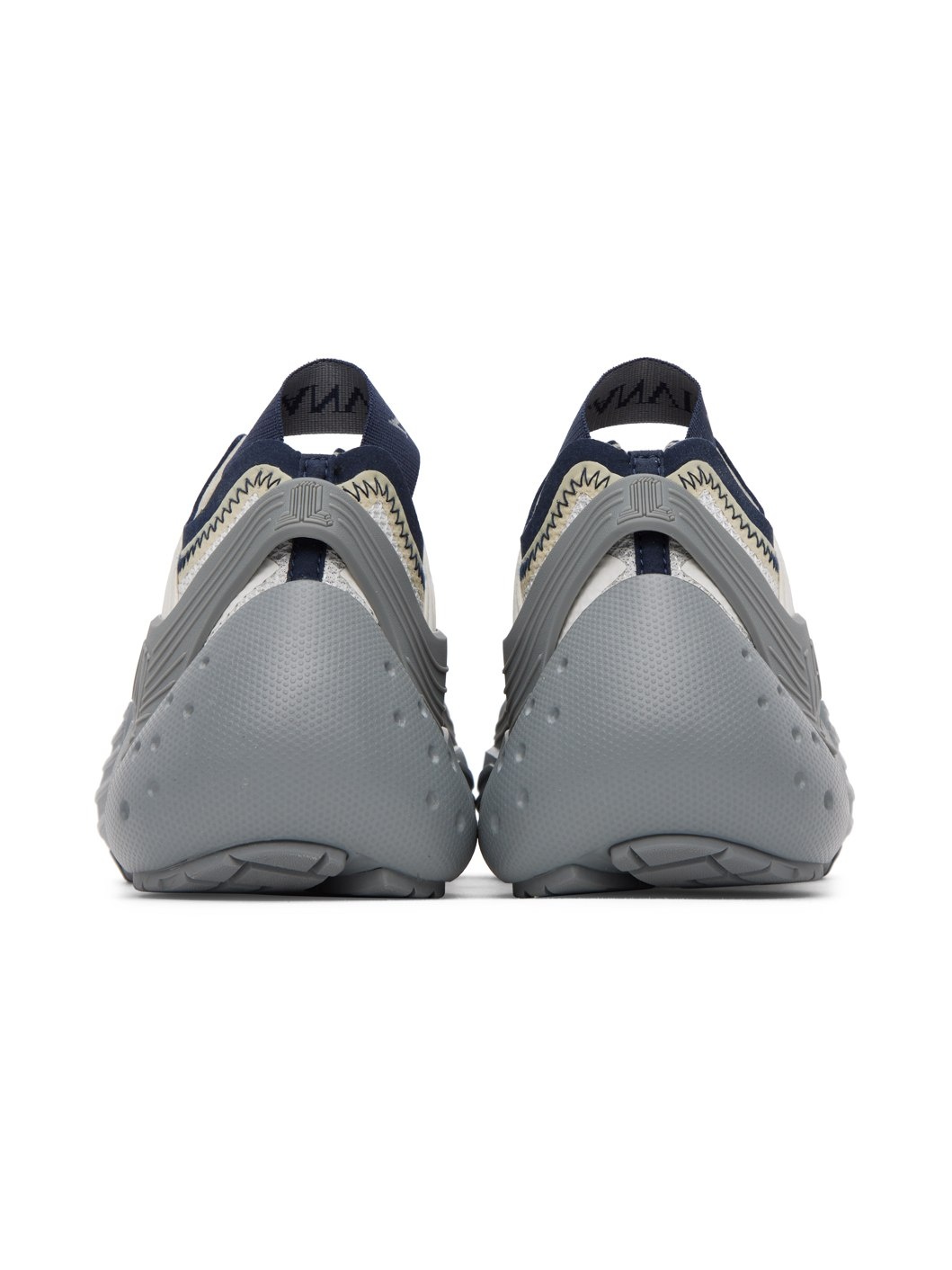 SSENSE Exclusive Gray & Navy Flash-X Sneakers - 2