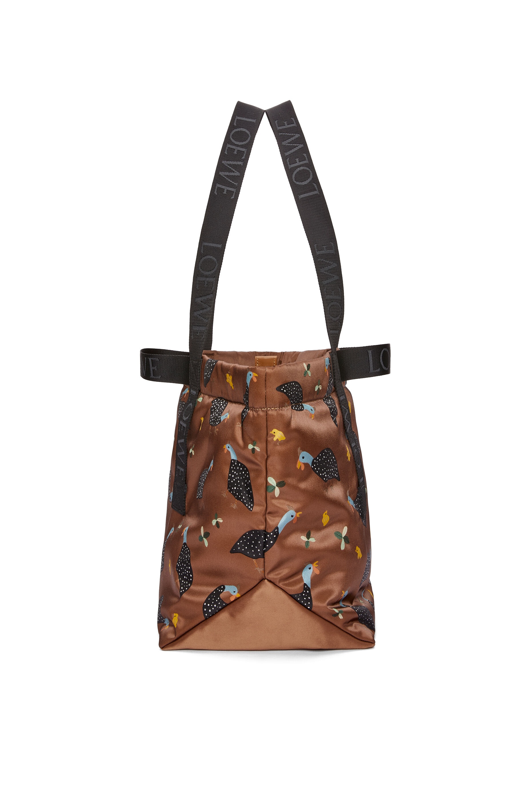 Guinea Fowl Fold Shopper in nylon - 3
