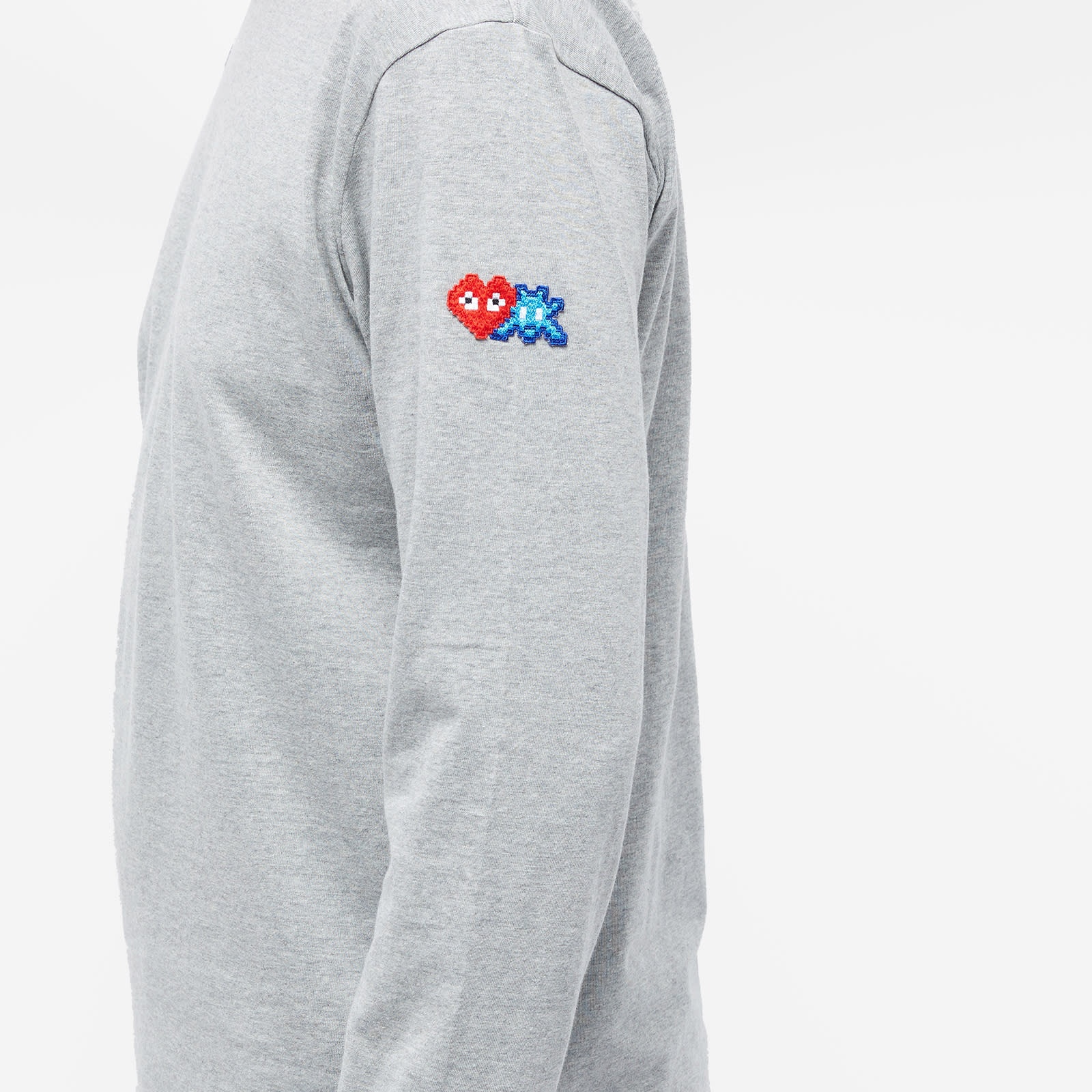 Comme des Garçons Play Long Sleeve Invader T-Shirt - 5