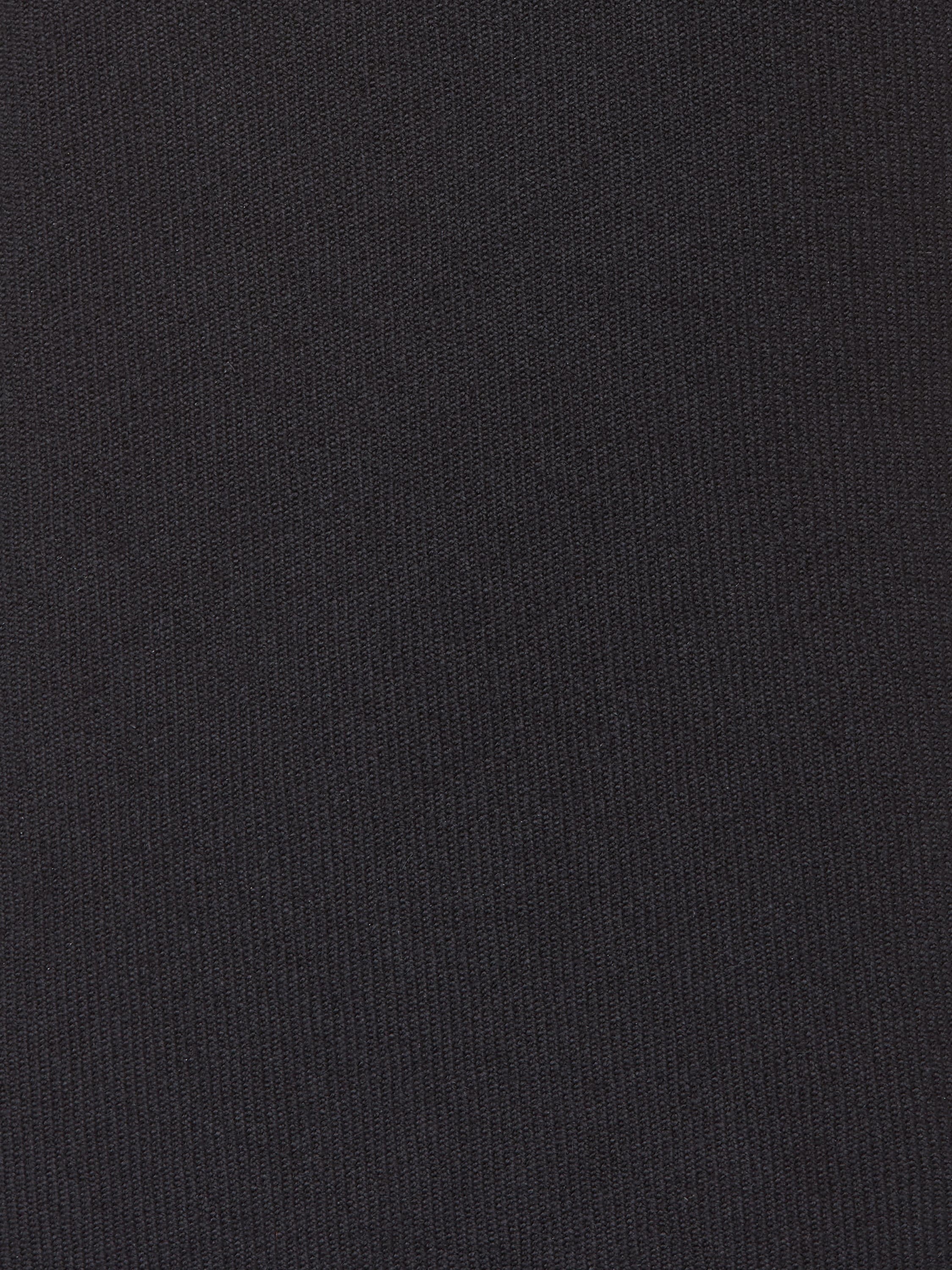 BLACK OASI CASHMERE TIE - 2