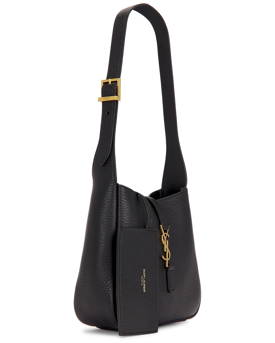 SAINT LAURENT Mini Le 5 A 7 Supple Shoulder Bag | forward