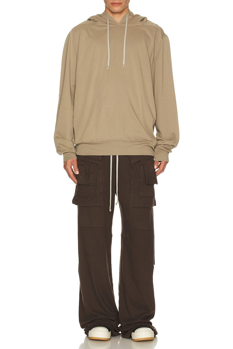 Rick Owens DRKSHDW Creatch Wide Cargo Drawstring In Black outlook