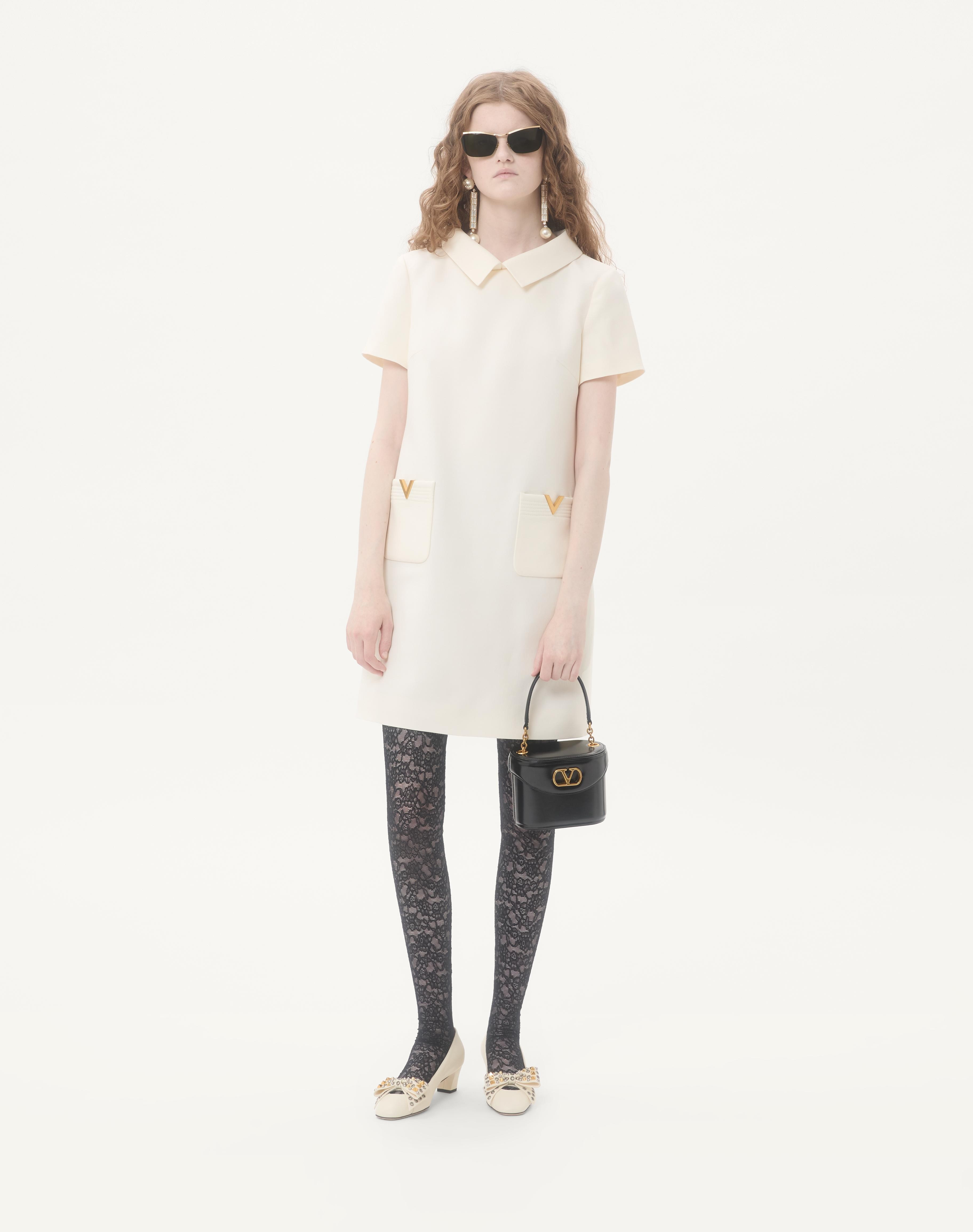 CREPE COUTURE SHORT DRESS - 2