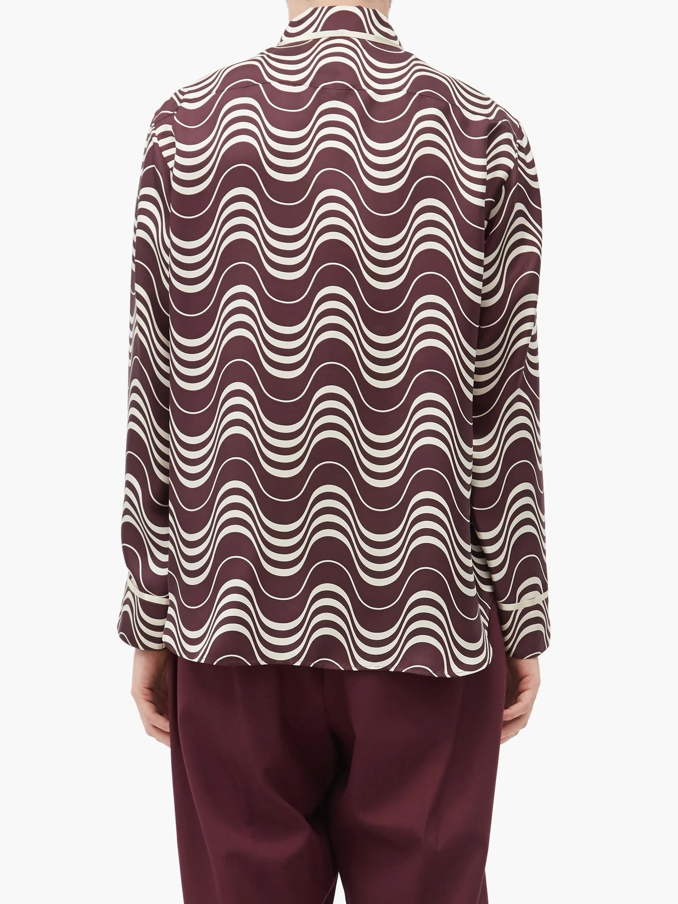 Psycho Waves silk shirt - 5