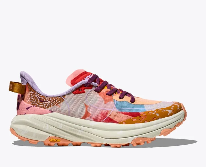 Speedgoat 6 Studio Proba Shoes in Cadmium Orange/Whisper Green - 1