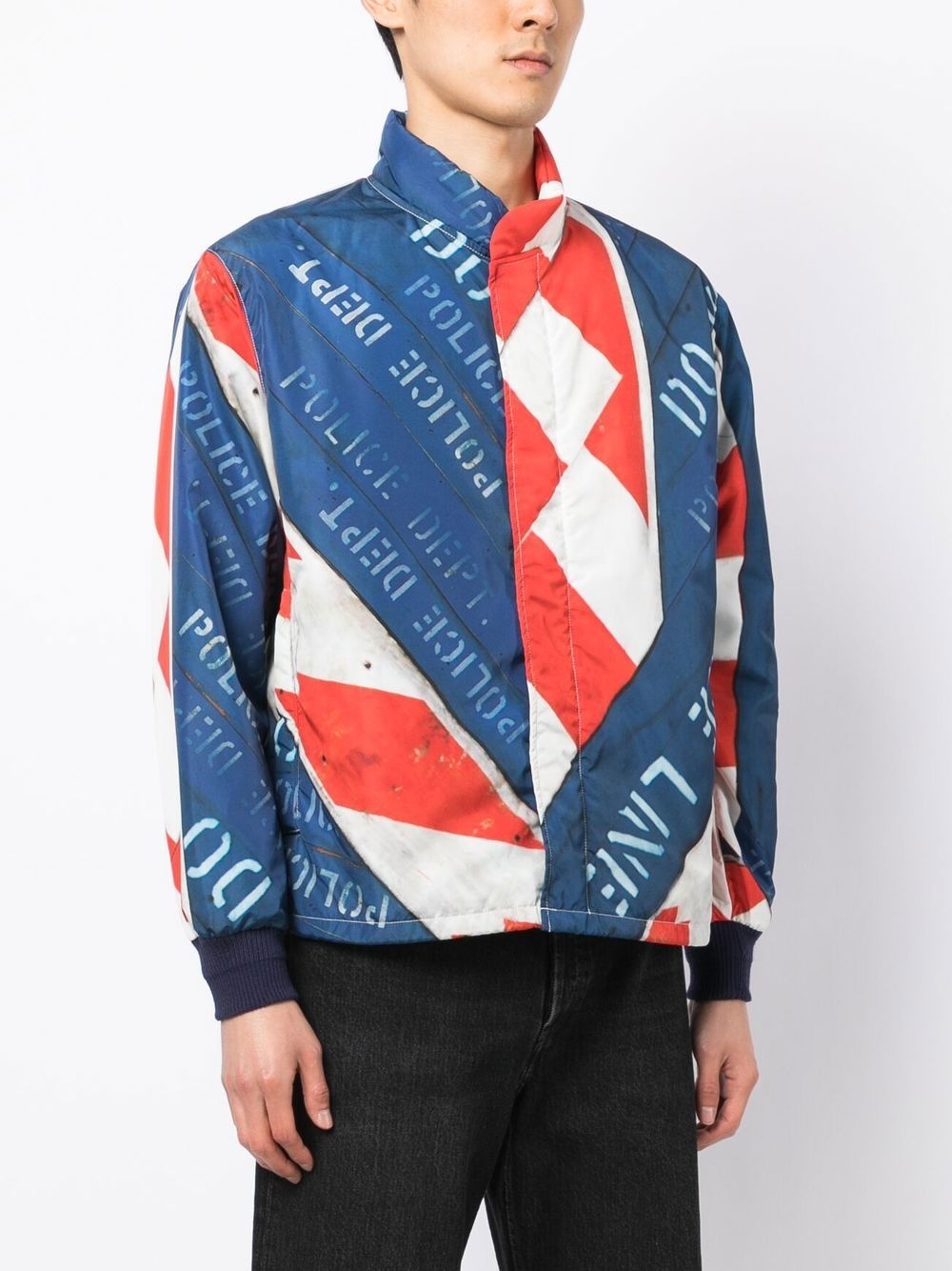 long-sleeve padded jacket - 3