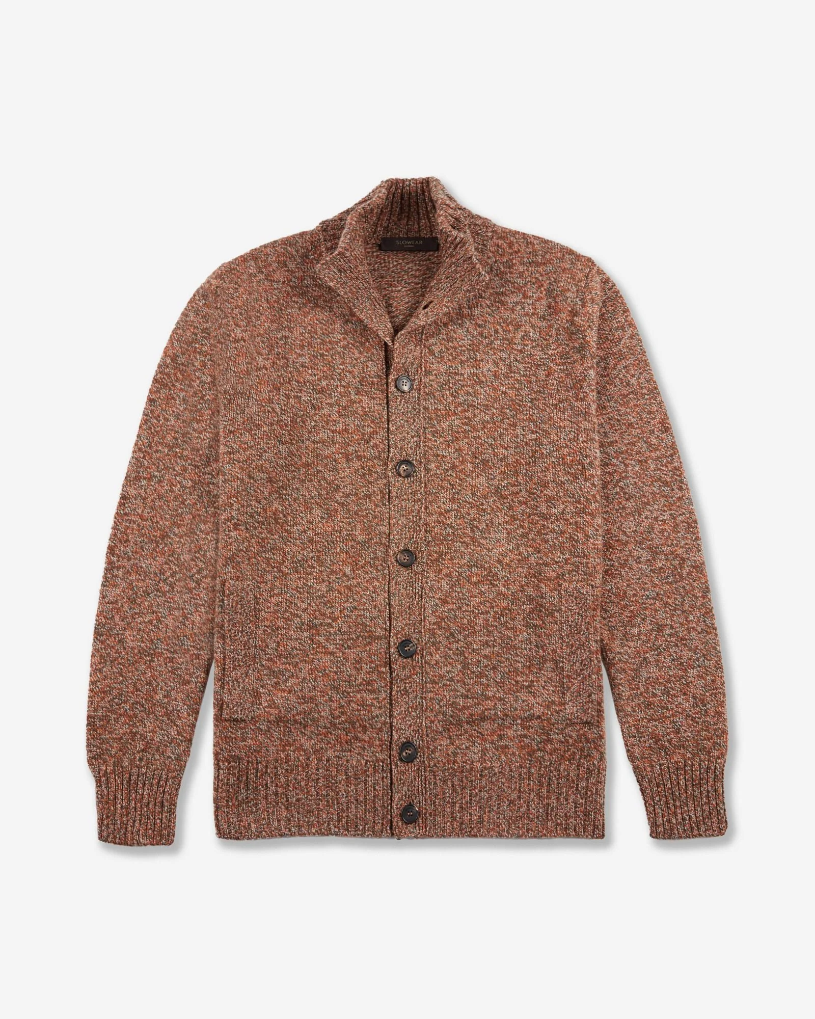 Slim fit Geelong wool bomber cardigan - 1