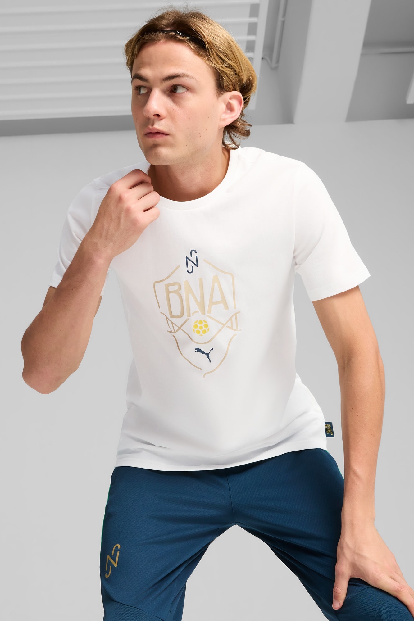 PUMA x NEYMAR JR "BNA" Men's Logo Tee - 3