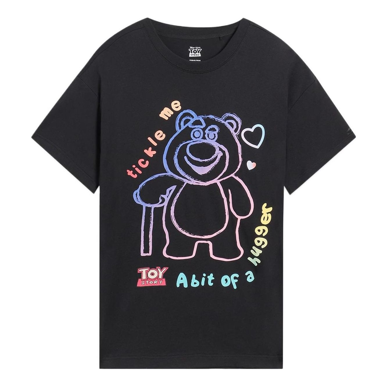 Li-Ning x Disney Toy Story Graphic T-shirt 'Black' AHSS955-1 - 1