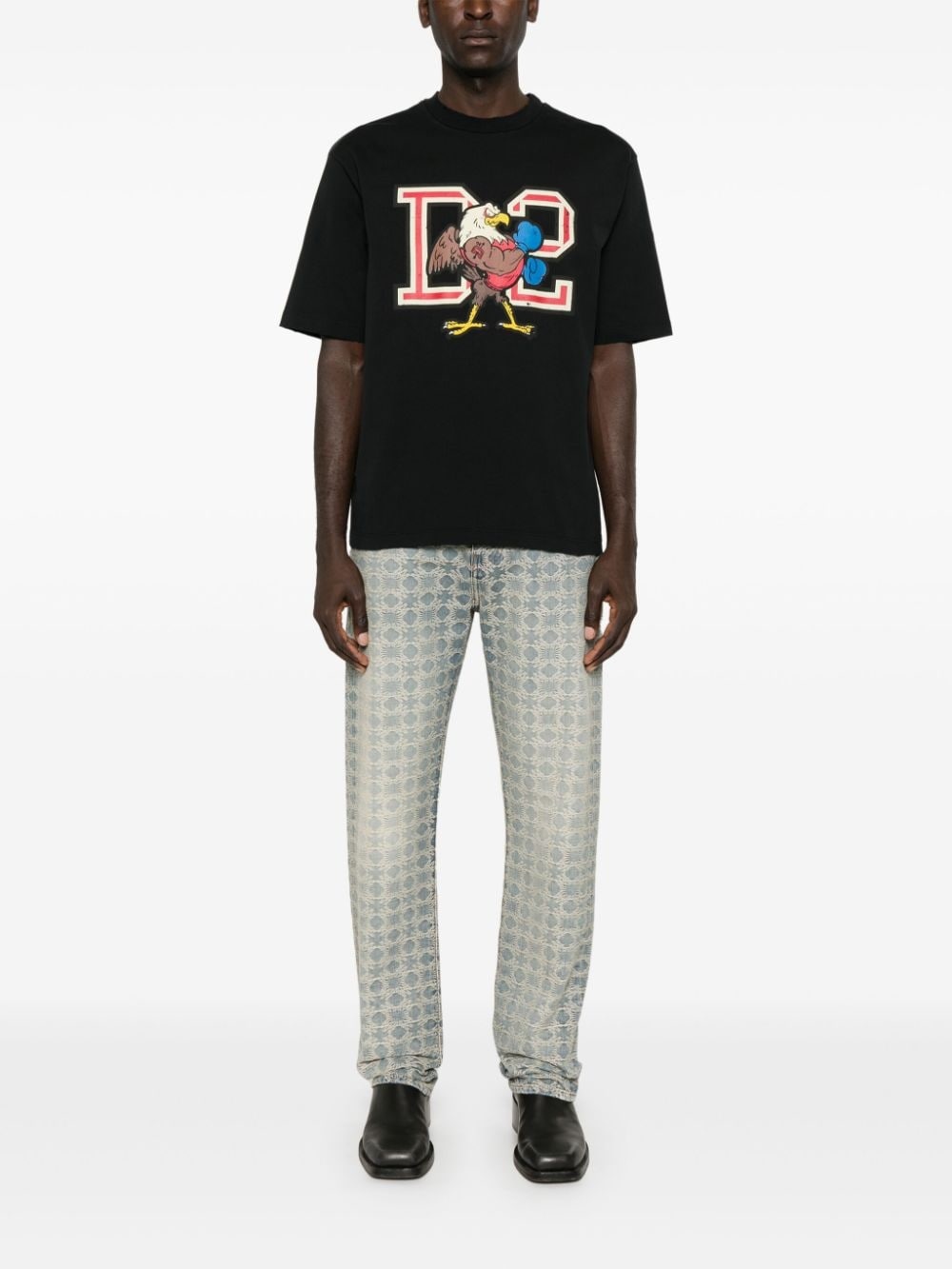 Dsquared2 T-shirt Nero Uomo - 3