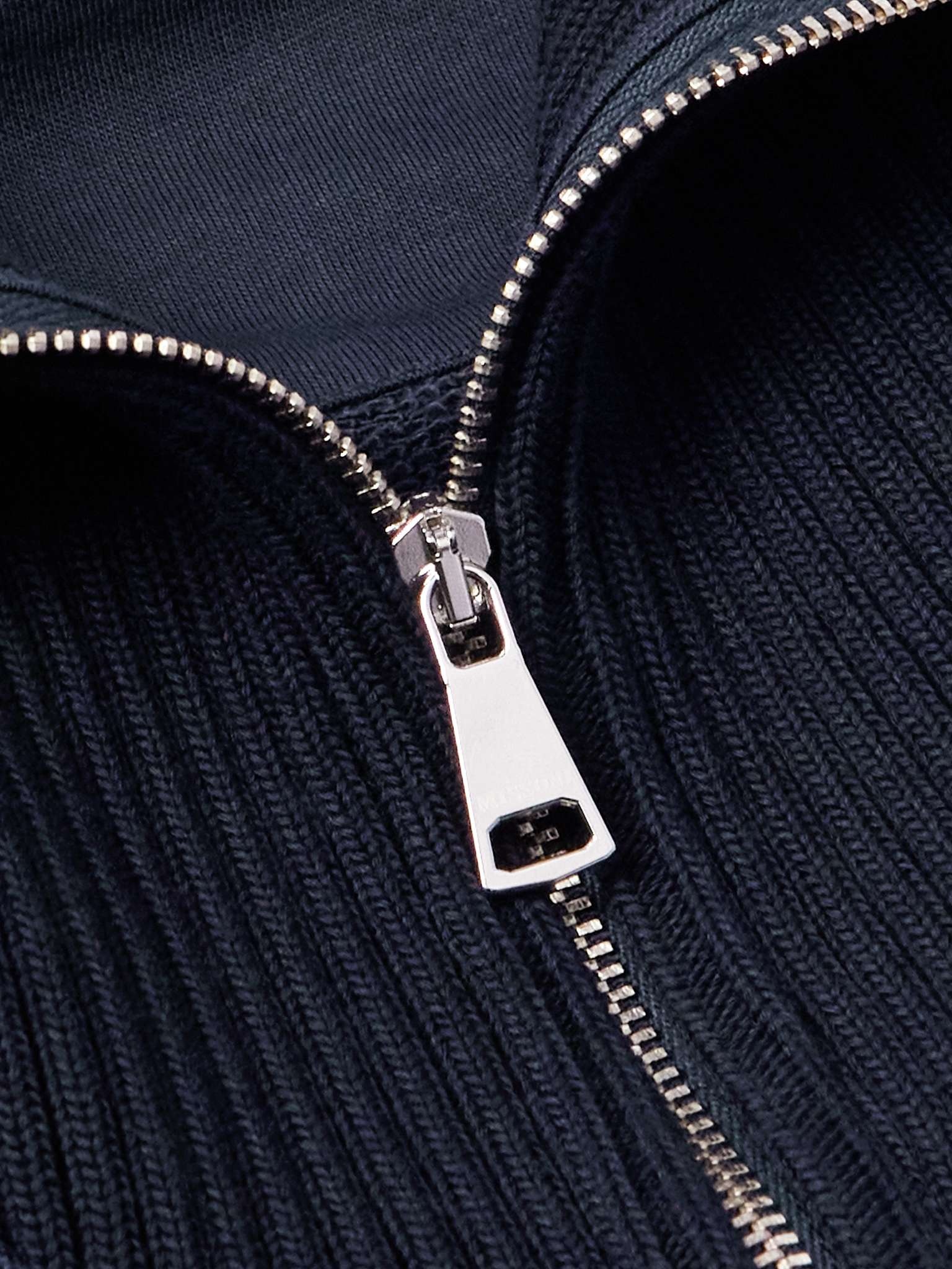 Cotton-Jersey Half-Zip Sweatshirt - 4